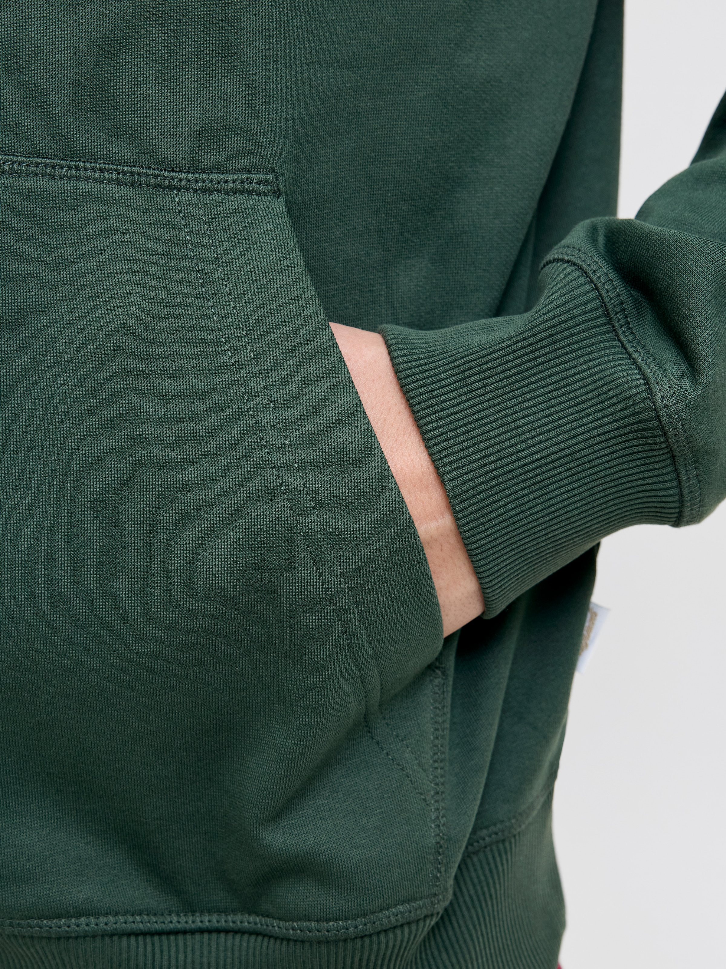 Jack & Jones Sweat à capuche »JORNORREBRO EMB SWEAT HOOD NOOS«, avec impression logo
