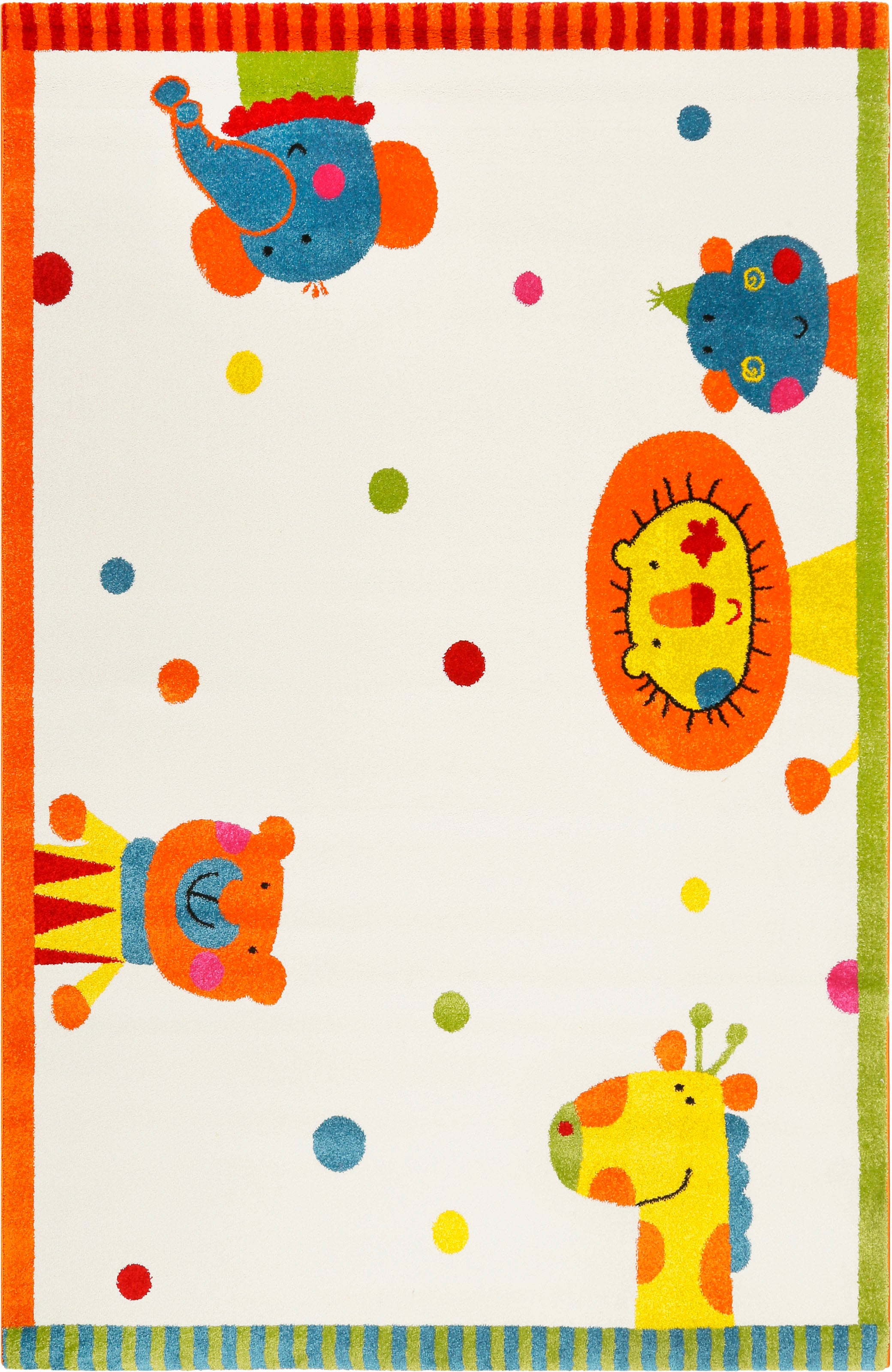 Sigikid Kinderteppich »Animal Festival« rechteckig 13 mm Höhe
