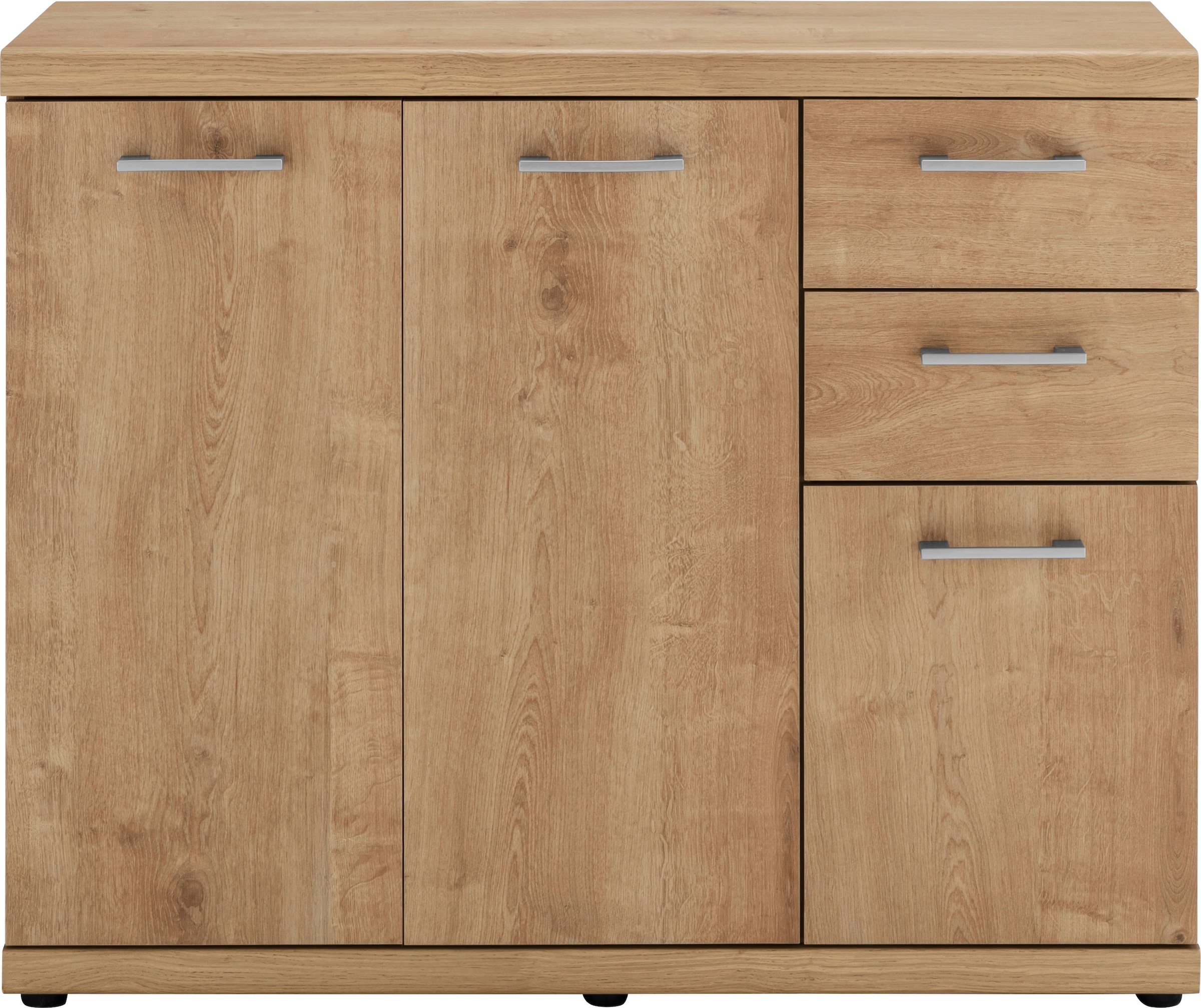 VOGL Möbelfabrik Sideboard »Sunny« mit 3 Türen und 2 Schubkästen