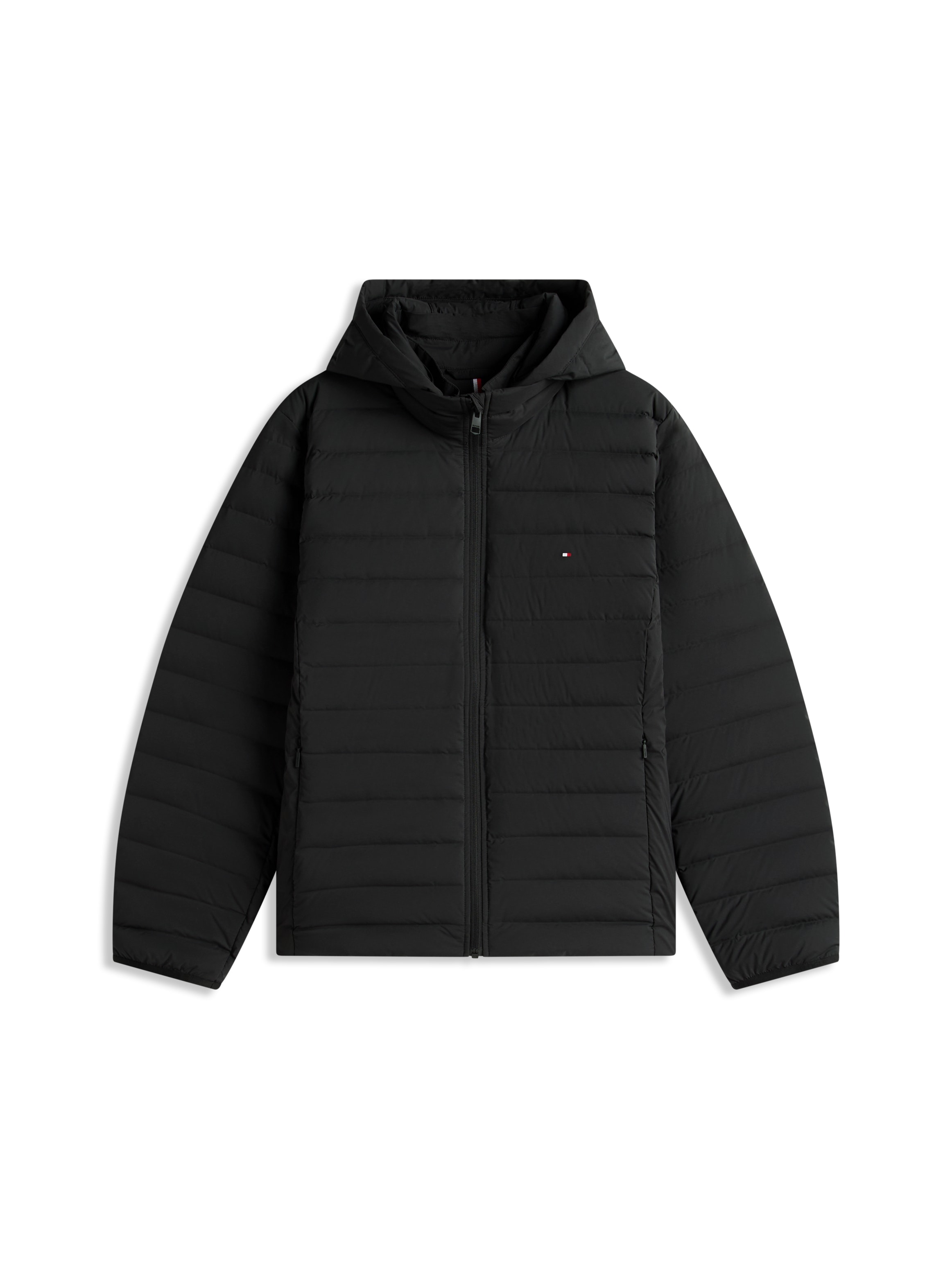 Tommy Hilfiger Curve Steppjacke »CRV STRETCH NYLON LW DOWN JACKET« mit Kapuze in grossen Grössen