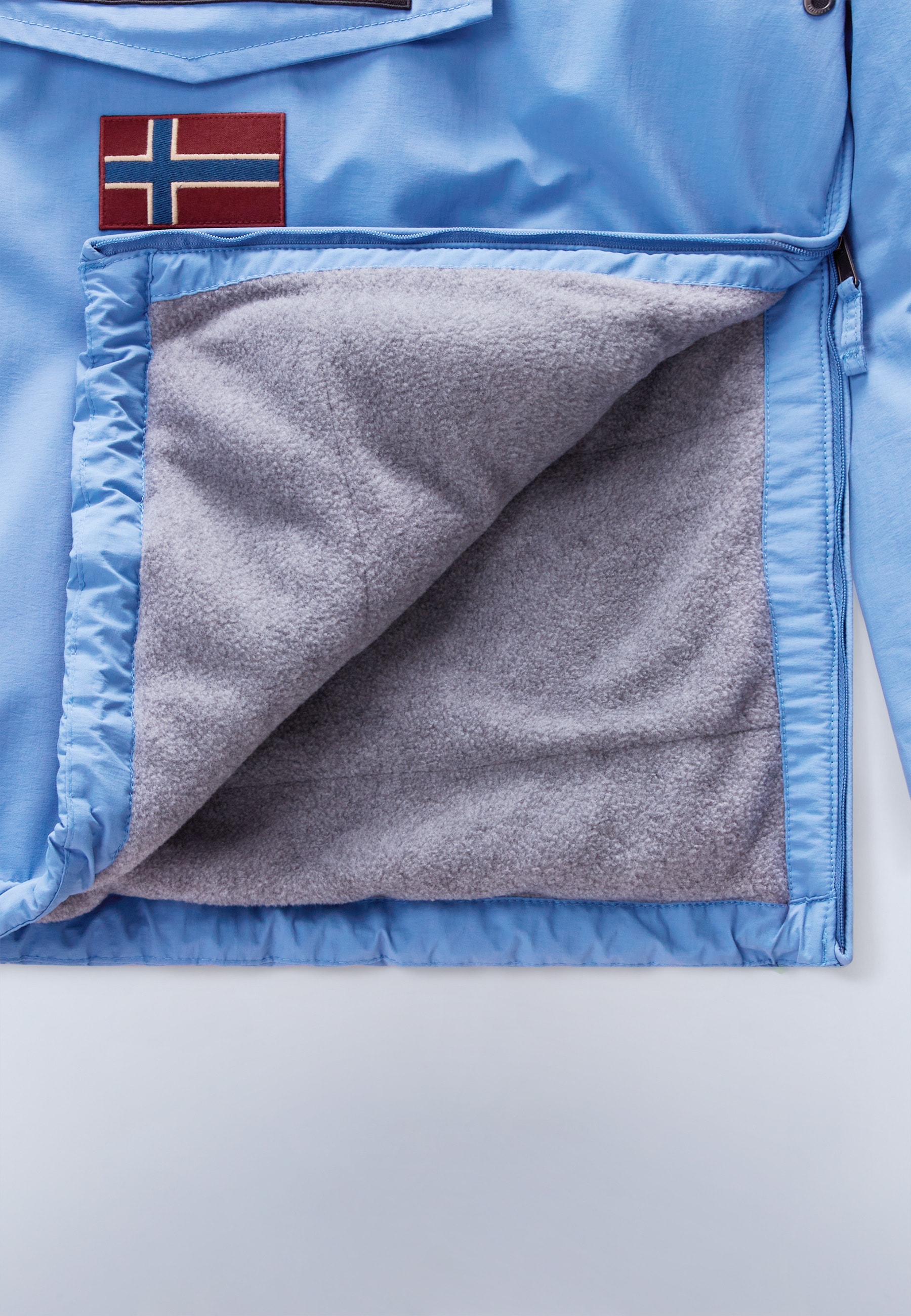 Napapijri Funktionsjacke »RAINFOREST« mit Kapuze Regular fit mit Kapuze und Kängurutasche