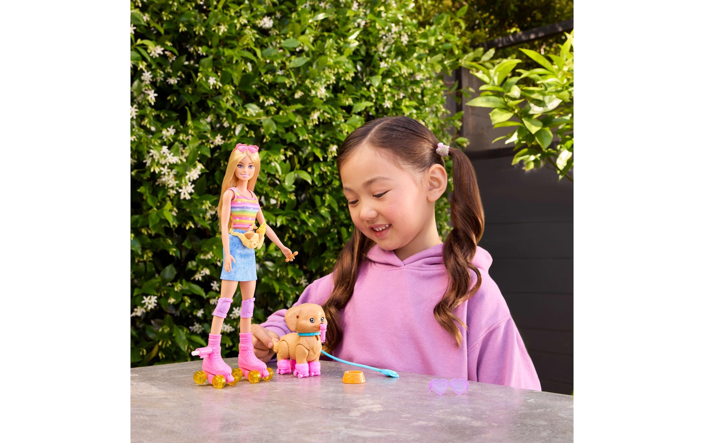 Barbie Poupée à habiller »Barbie Pets, Skate 'N Run«