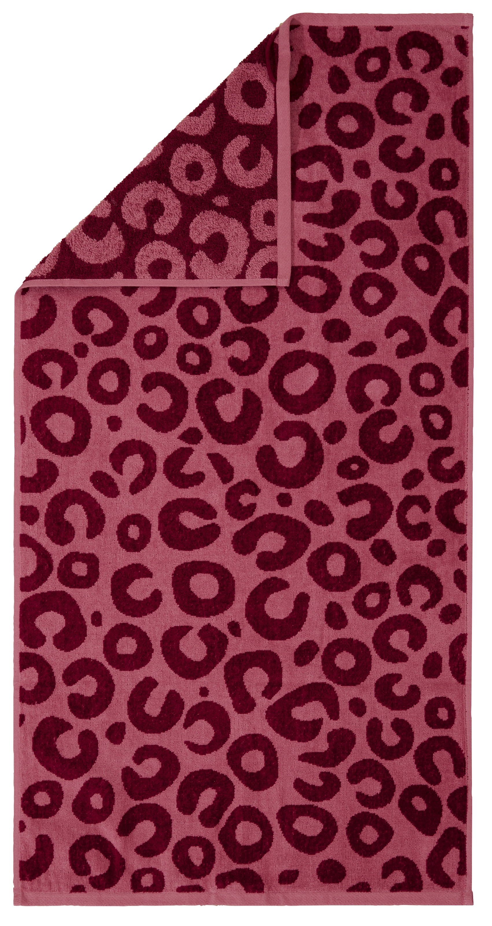 my home Set de serviettes »Anna Leopardmuster, 8-tlg Handtuch-Set, 100% Baumwolle« Set 8 Velours en frottier Duschtücher, Handtücher und Gästetücher, weich, saugstark, modern, Leo