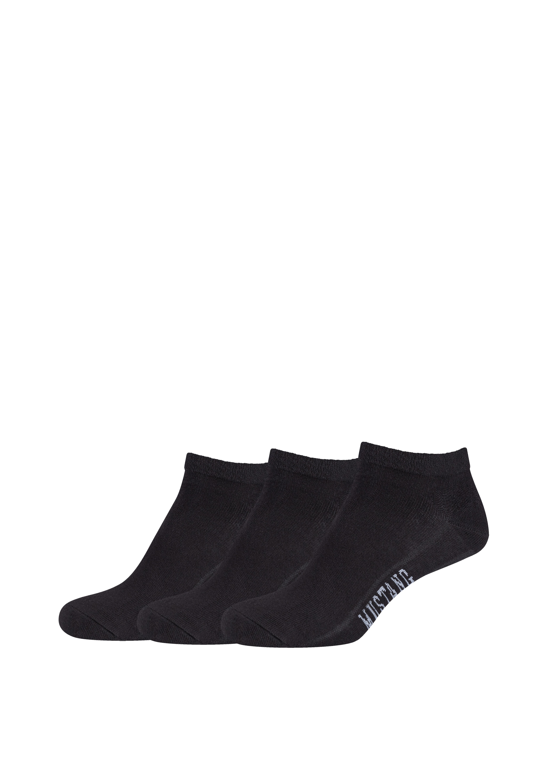 MUSTANG Kurzsocken »casual« 6 Paar tlg. mit elastischem Komfortbund