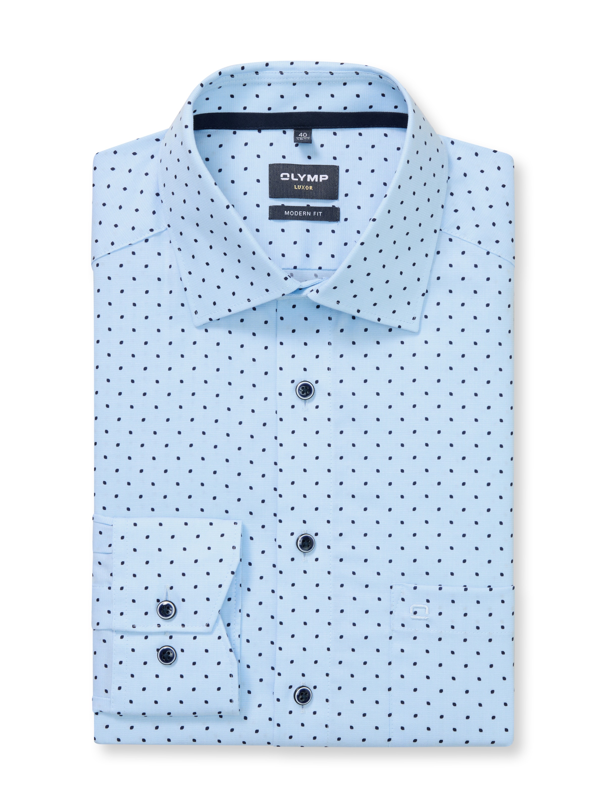 OLYMP Chemise à manches longues »Luxor« bügelfrei, formbeständig