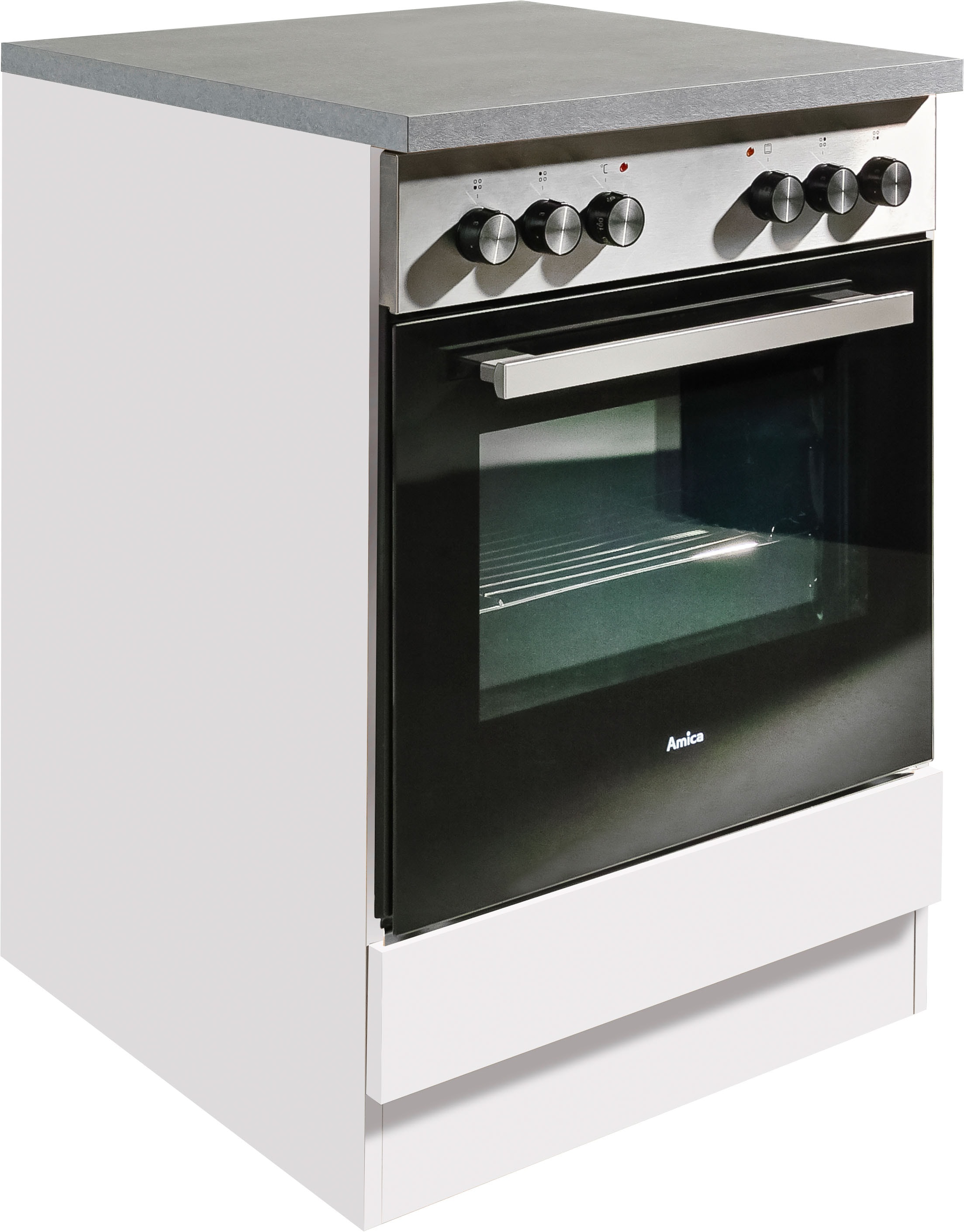 wiho Küchen Armoire encastrée pour cuisinière »Kiel« 60 cm breit