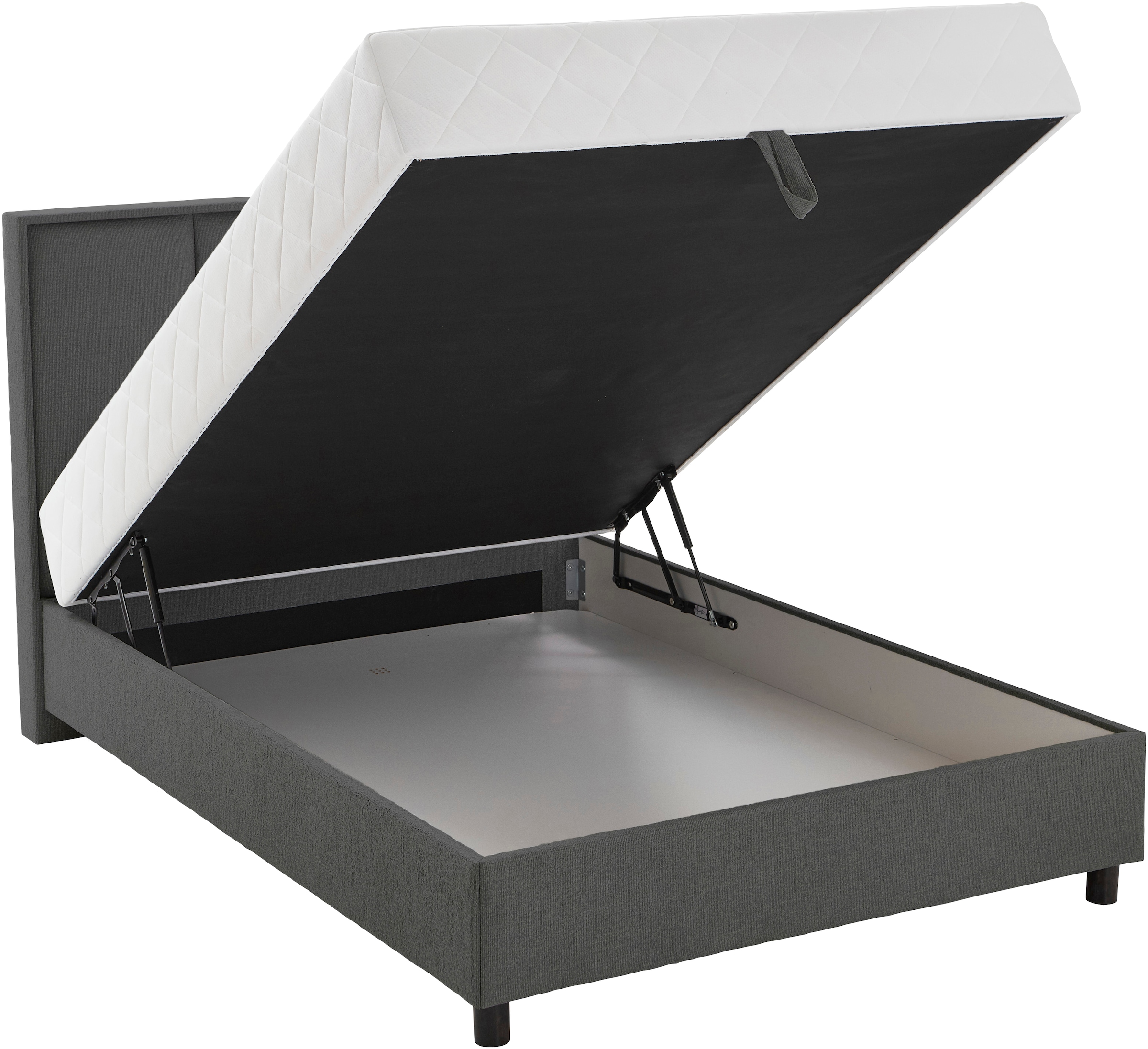 ATLANTIC home collection Lit de boxe »ARLA« mit Taschen-Federkernmatratze und Bettkasten