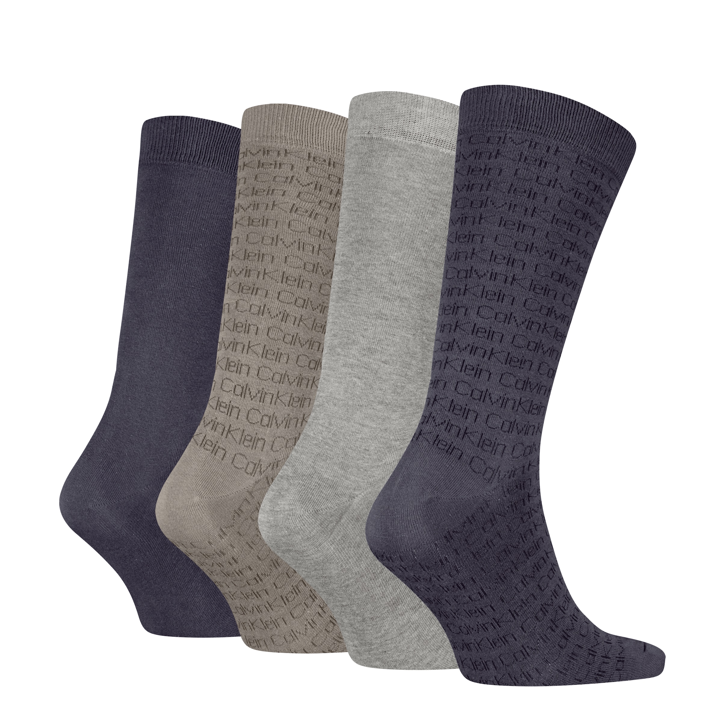 Calvin Klein Chaussettes »CK MEN SOCK 4P GIFTBOX AOP« pack de 4, 