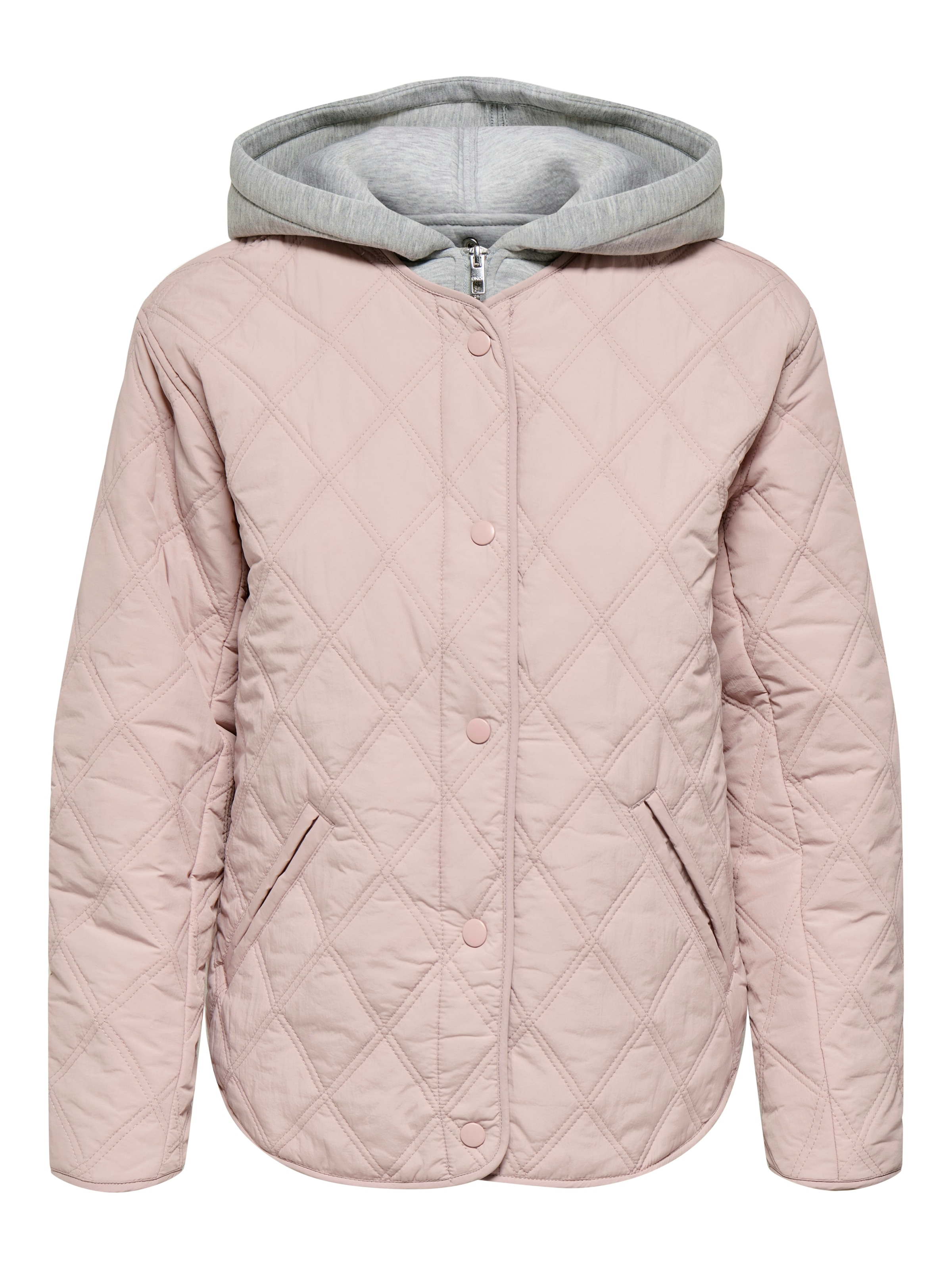ONLY Veste matelassée »ONLRISSO LIFE HOOD QUILT JACKET CC OTW« mit Kapuze mit abnehmbarer Kapuze