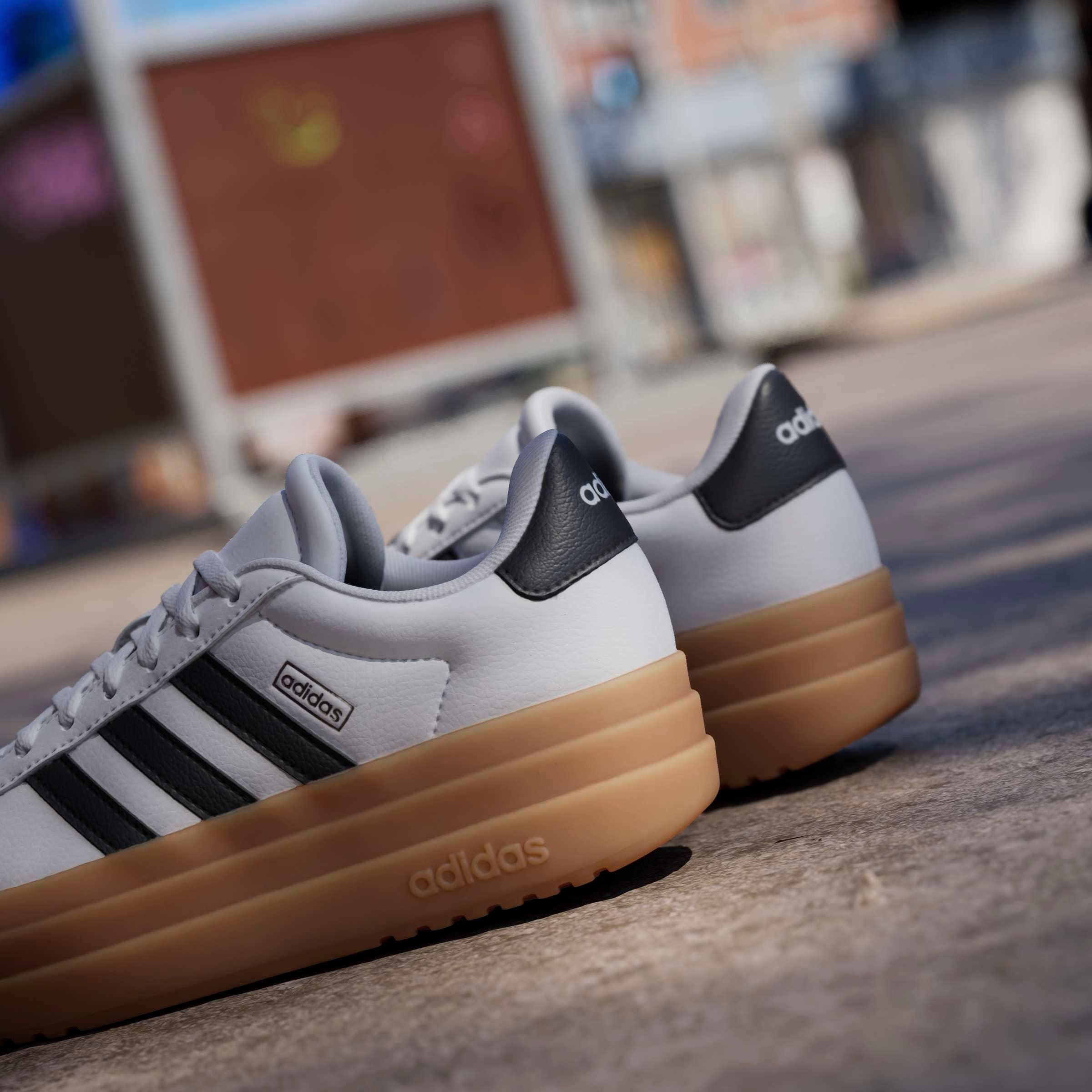 adidas Sportswear Sneaker »VL COURT BOLD LIFESTYLE KIDS«  Design auf den Spuren des adidas Gazelle Bold, für Kinder