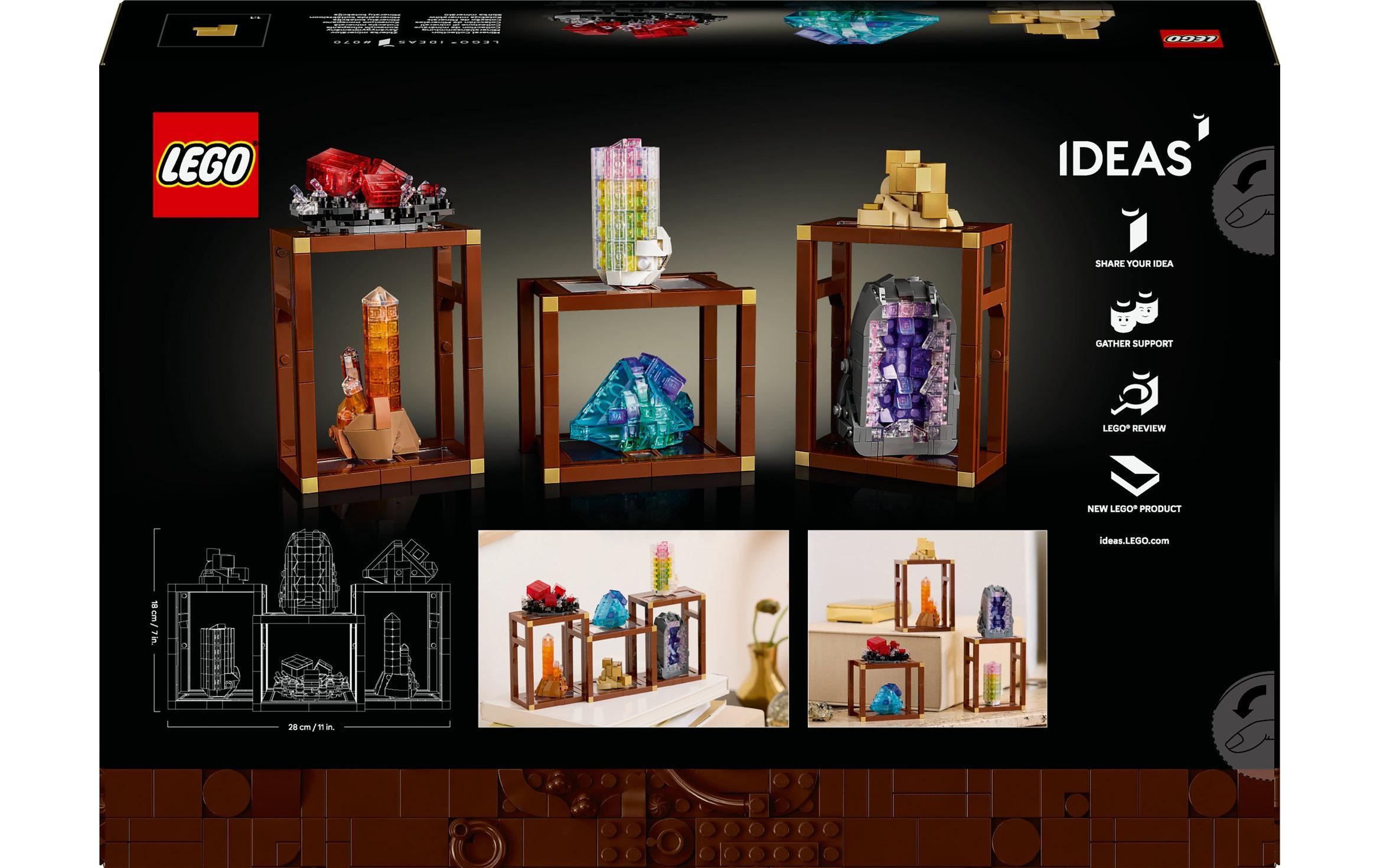 LEGO® Pions de construction »Ideas Mineraliensammlung 21362«