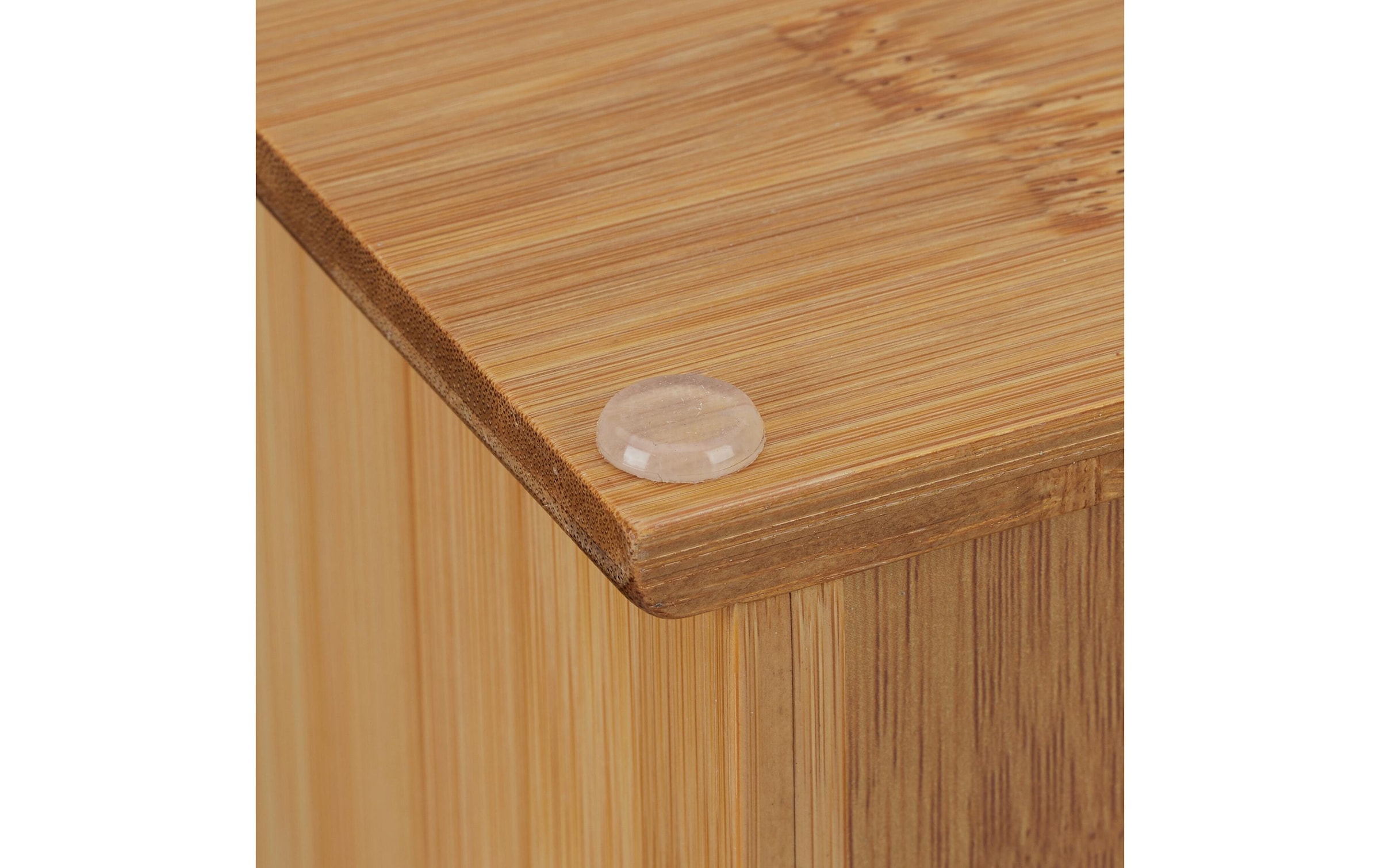 relaxdays Teebox »Hellbraun/Kupfer« 1 Stk. tlg. Holzart: Bambus (China)