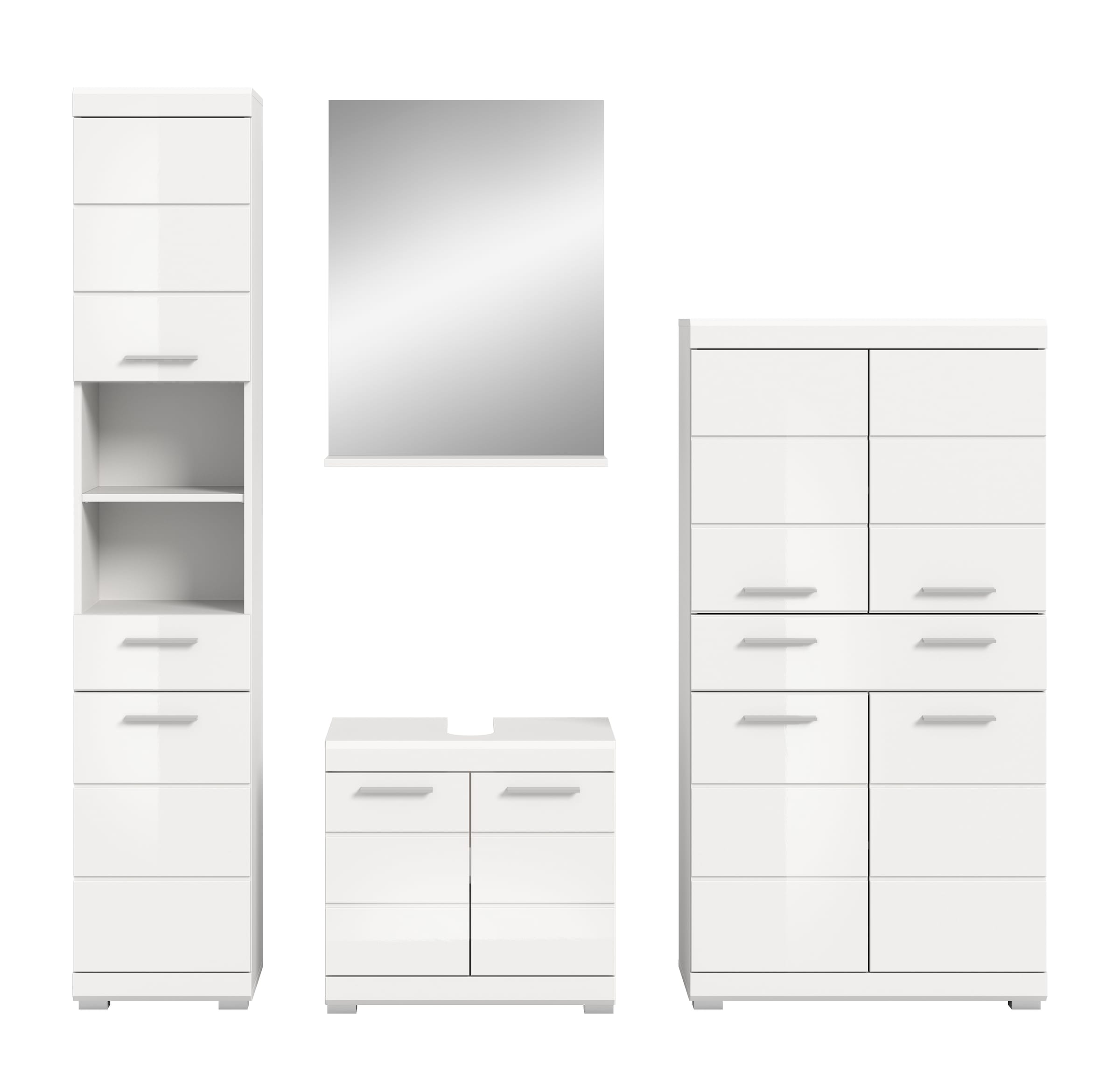 INOSIGN Badmöbel-Set »Siena, 4 teilig, bestehend aus:« Set, TOPSELLER!, 4 Stk. tlg.