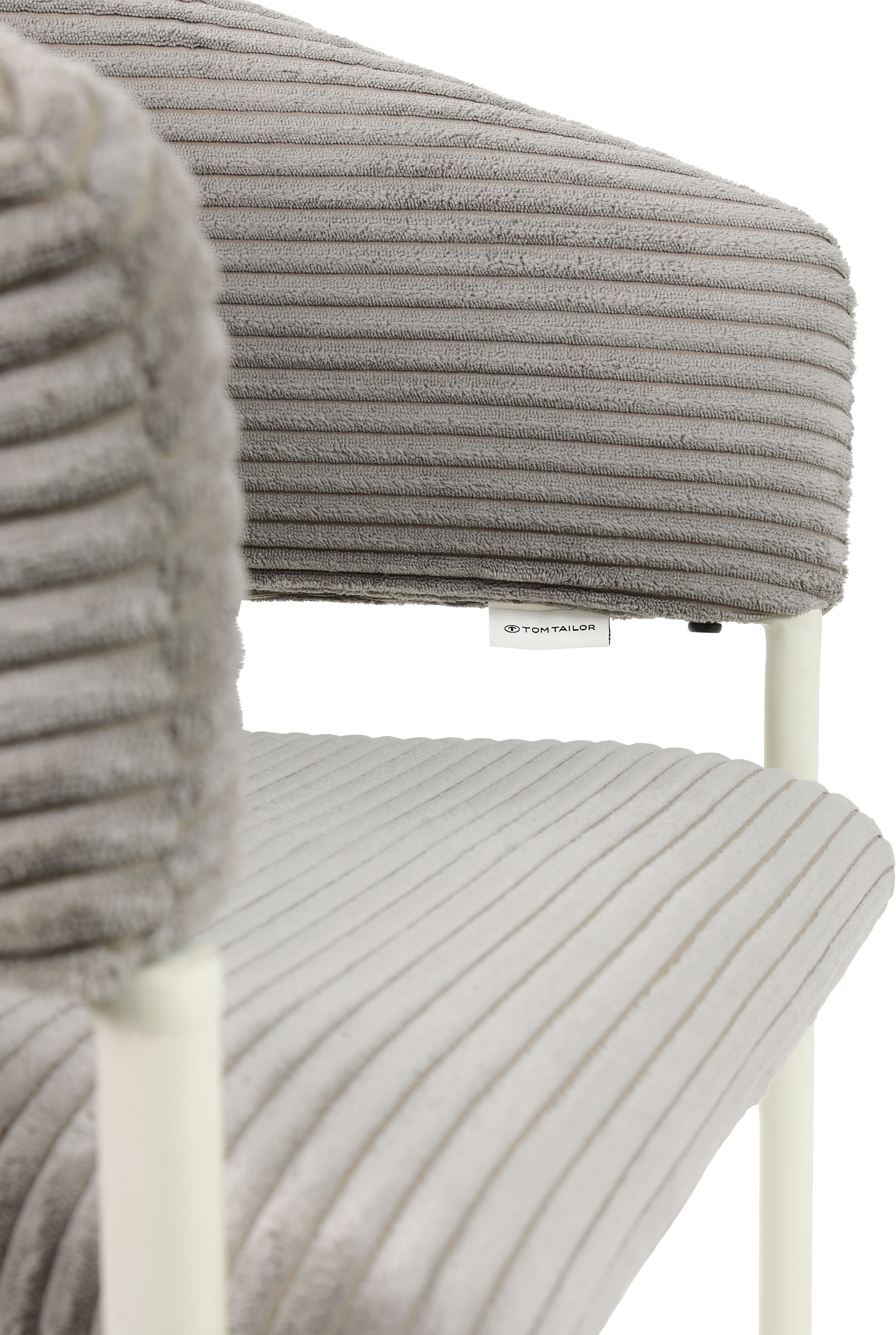 TOM TAILOR HOME Armlehnstuhl »EMBRACE ARMCHAIR« (Set) 2 Stk.Esszimmerstuhl, mit Armlehnen, 4-Fussgestell, Rückenausschnitt