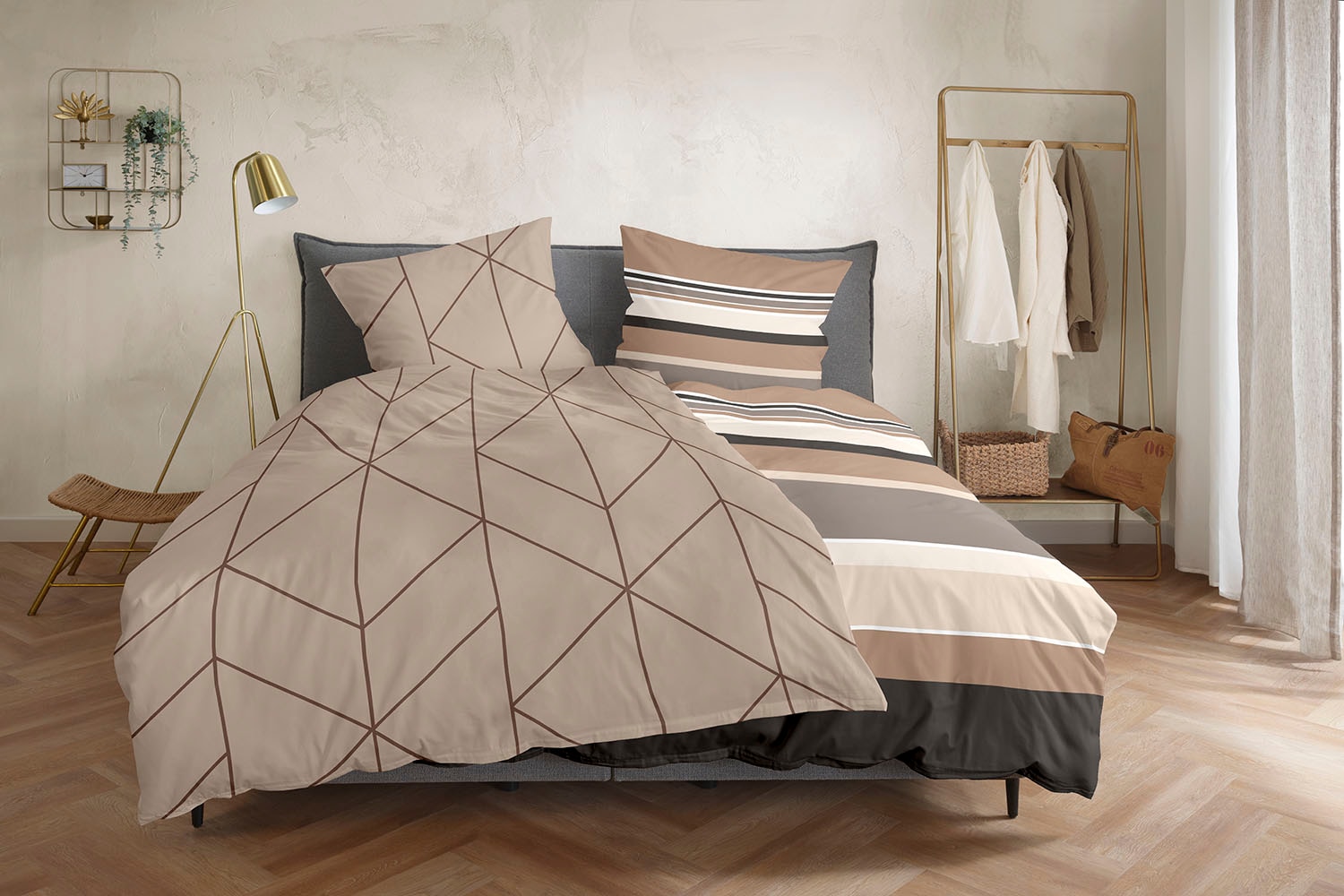 Primera Bettwäsche »Satin-Bettwäsche Golden« 2
