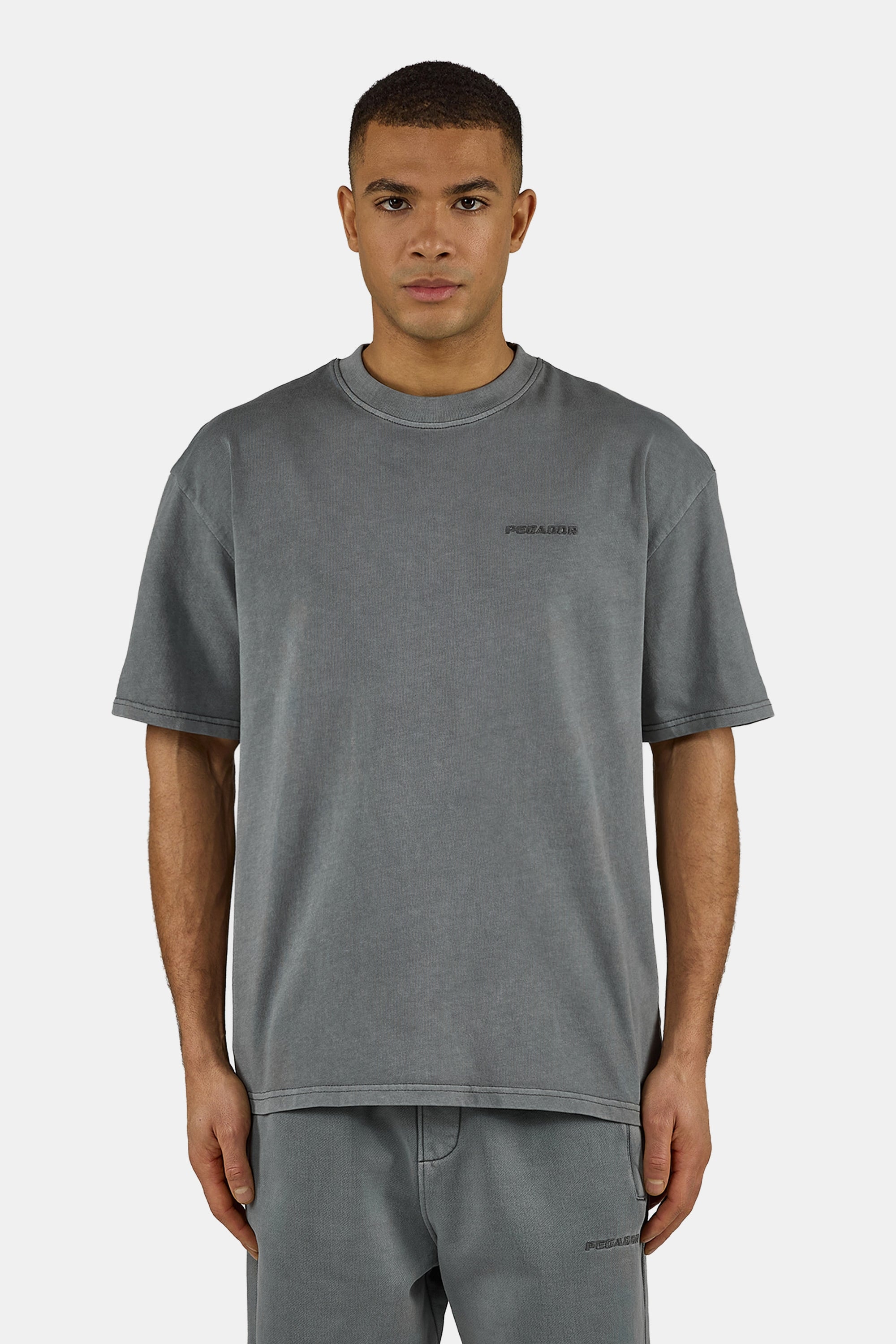PEGADOR T-Shirt »LOGO OVERSIZED TEE« Baumwolle, oversize
