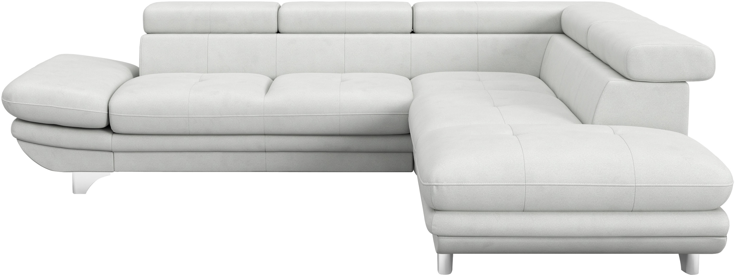COTTA Ecksofa »Enterprise L-Form, B: 277 cm« Arm- & Kopfteilverstellung, optional Bettfunktion