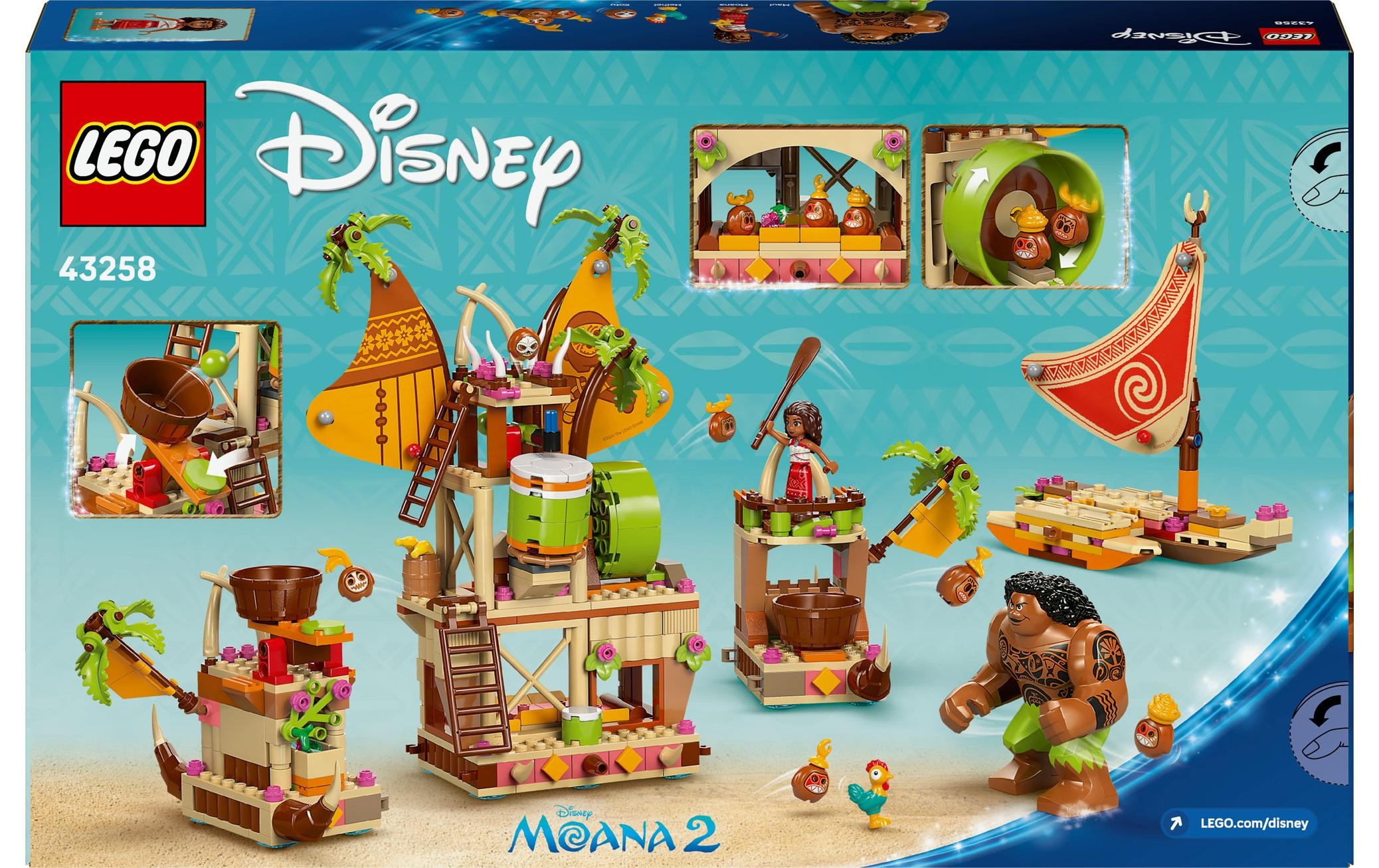 LEGO® Spielbausteine »Disney Princess Kakamora-Barge 43258«