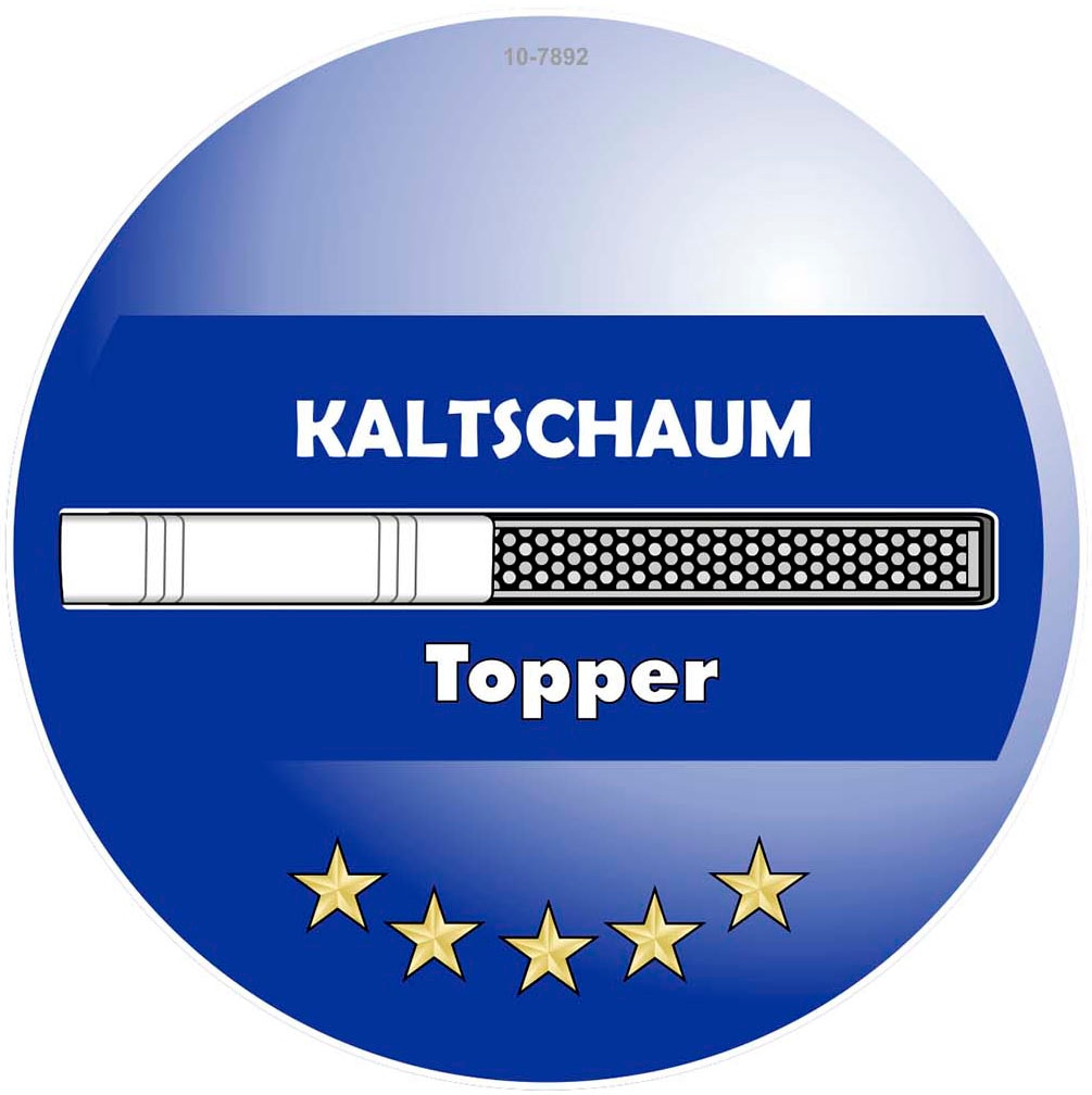 Jockenhöfer Gruppe Lit boxspring »Beatrice erhältlich in 140 & 180cm Breite« matelas TTFK 7 zones et surmatelas KS, différents degrés de fermeté