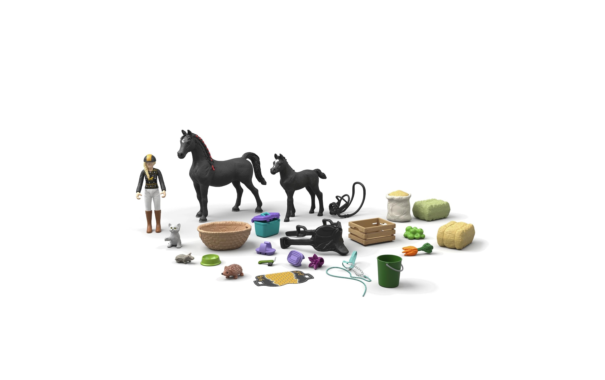 Schleich® Jouet calendrier de l'Avent »Adventskalender HORSE CLUB 2026 Winter Wonderland Ausritt«