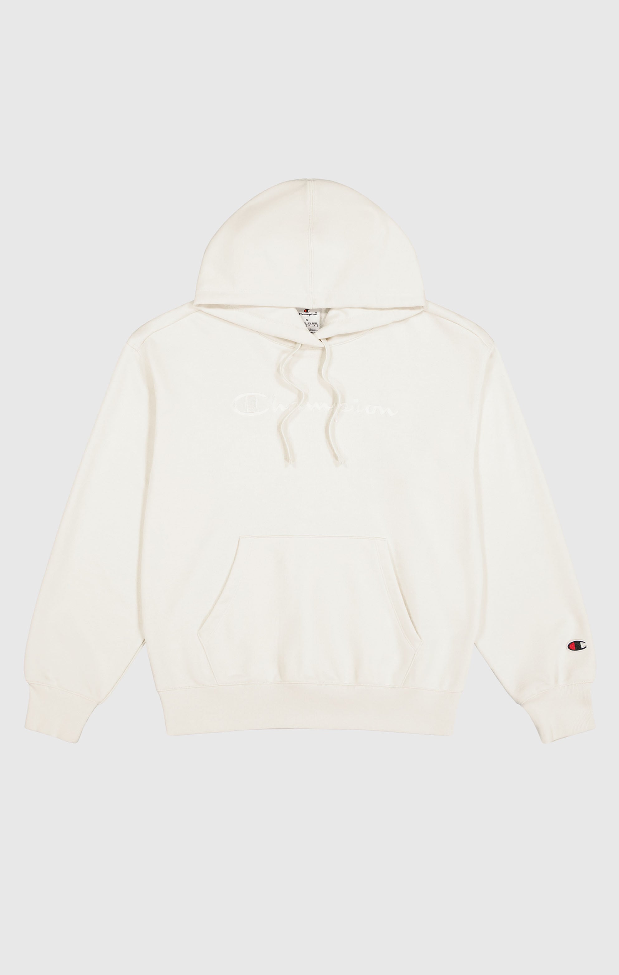 Champion Kapuzensweatshirt , aus Baumwolle und Polyester, in den Grössen XS bis XL
