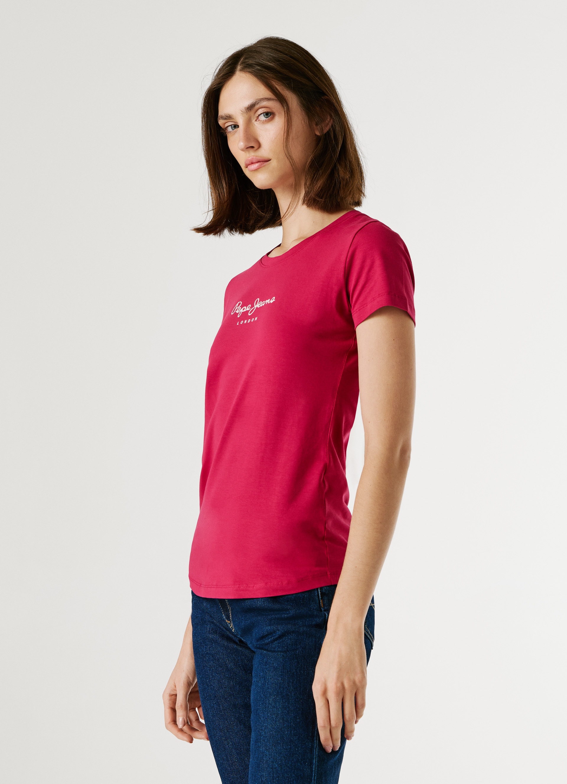 Pepe Jeans T-Shirt »NEW VIRGINIA« mit Logo-Print