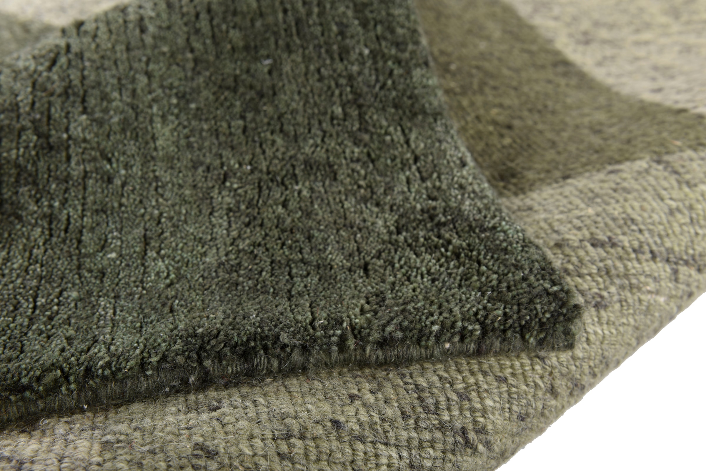 THEKO Wollteppich »Dalas - 7709« rechteckig 18 mm Höhe reine Wolle, handgeknüpft, Patchwork Design