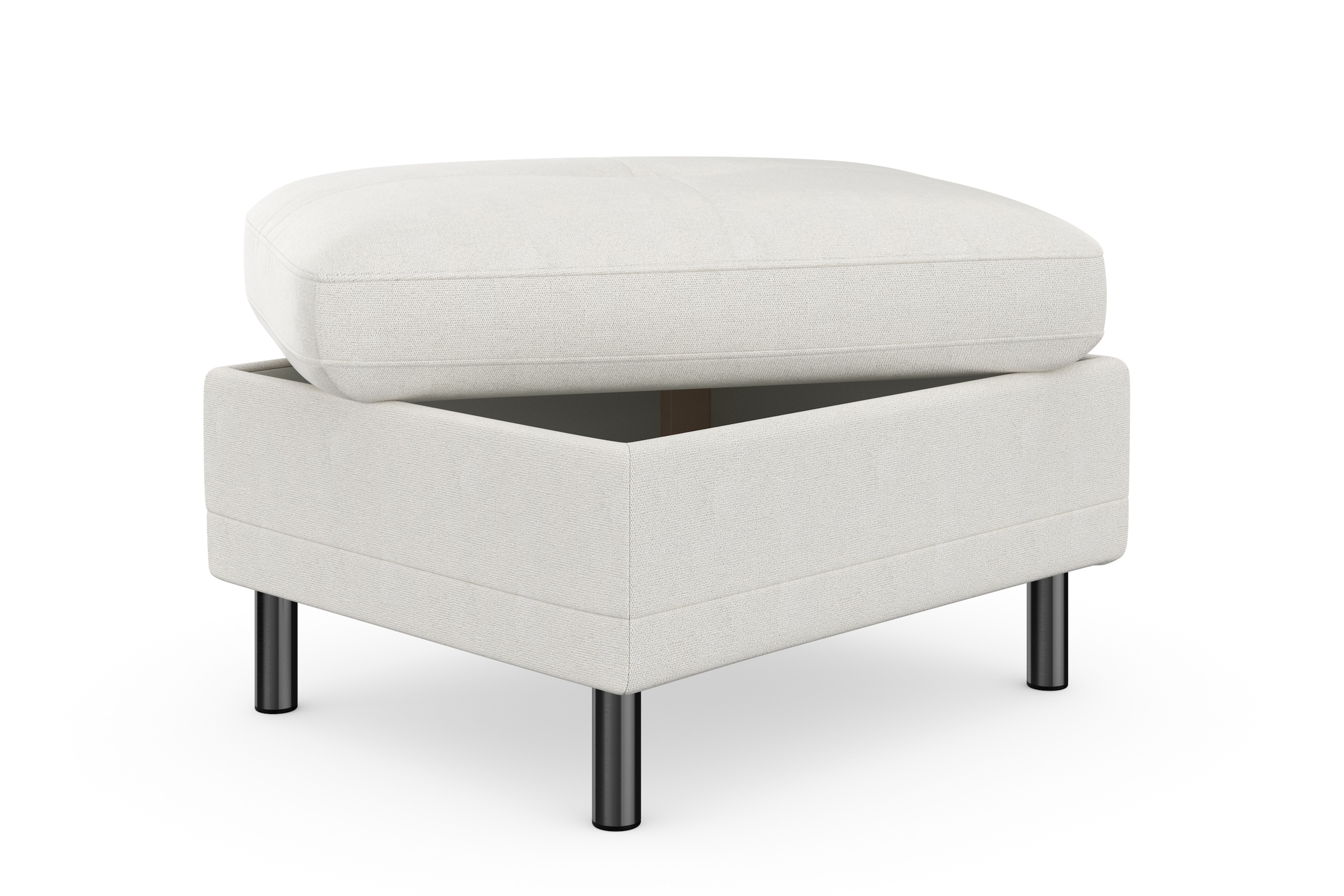 PLACES OF STYLE Tabouret de rangement »Calando« passend zur Polsterserie "Calando", auch im Soft-Clean-Bezug