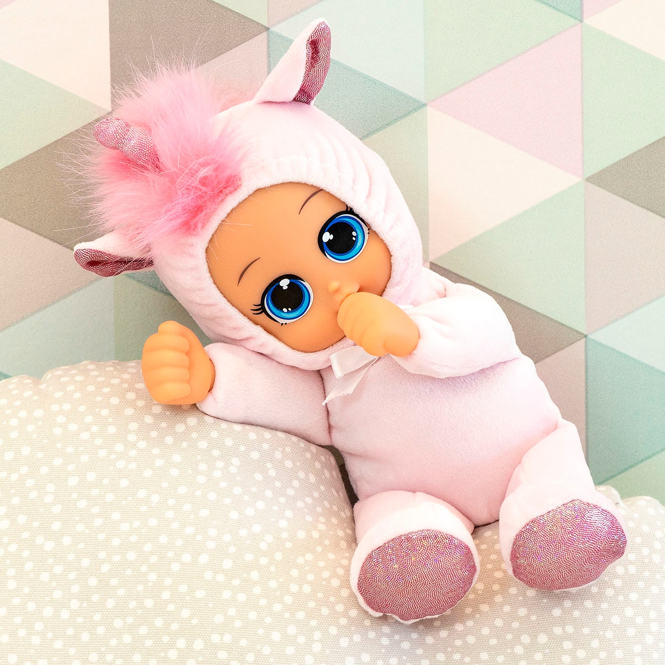 Bayer Poupée bébé »Funny Baby Einhorn, 30 cm«