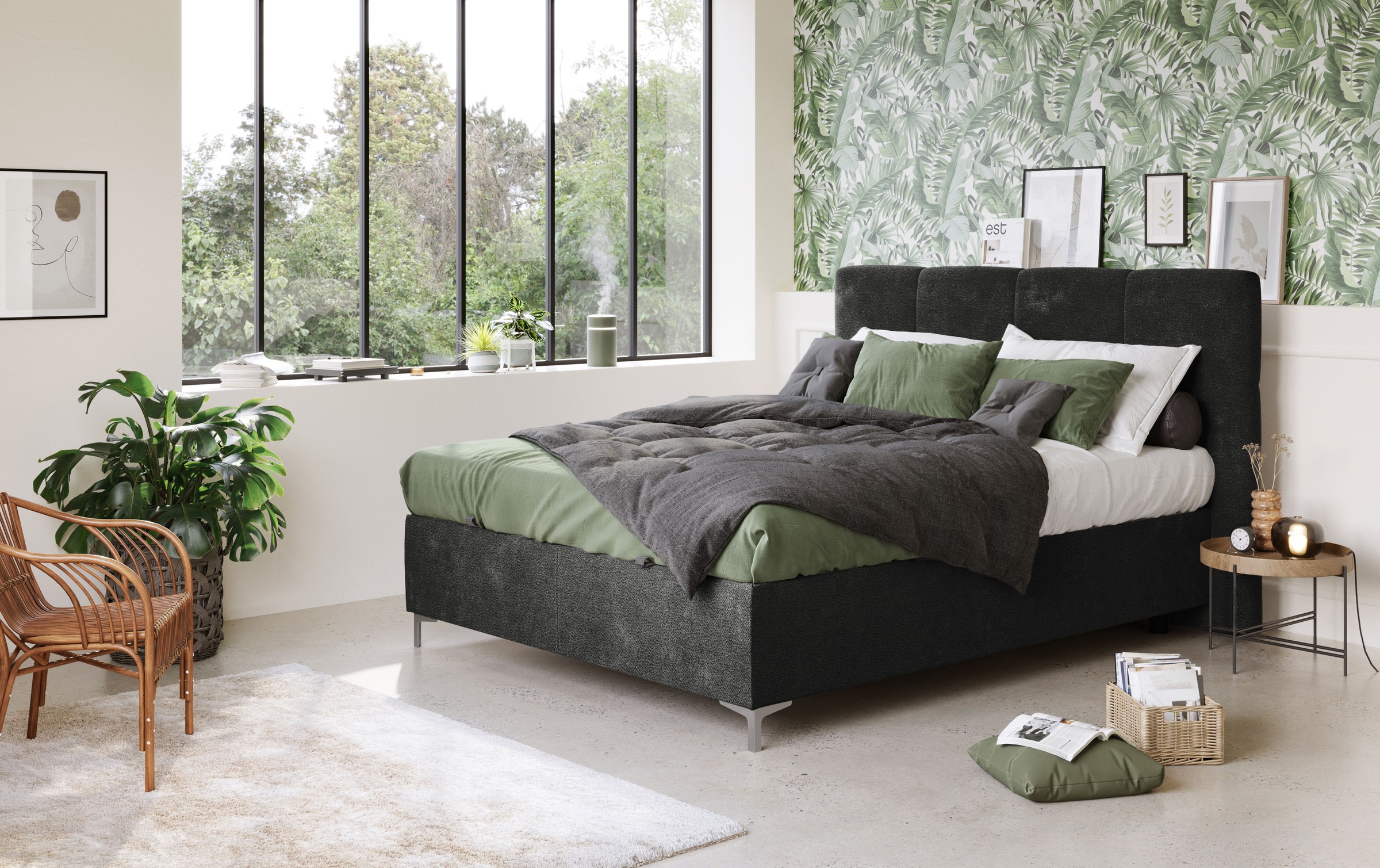 COTTA Lit de boxe »Kimy inkl. Bettkasten« erhältlich in den Breiten 160x200cm & 180x200cm