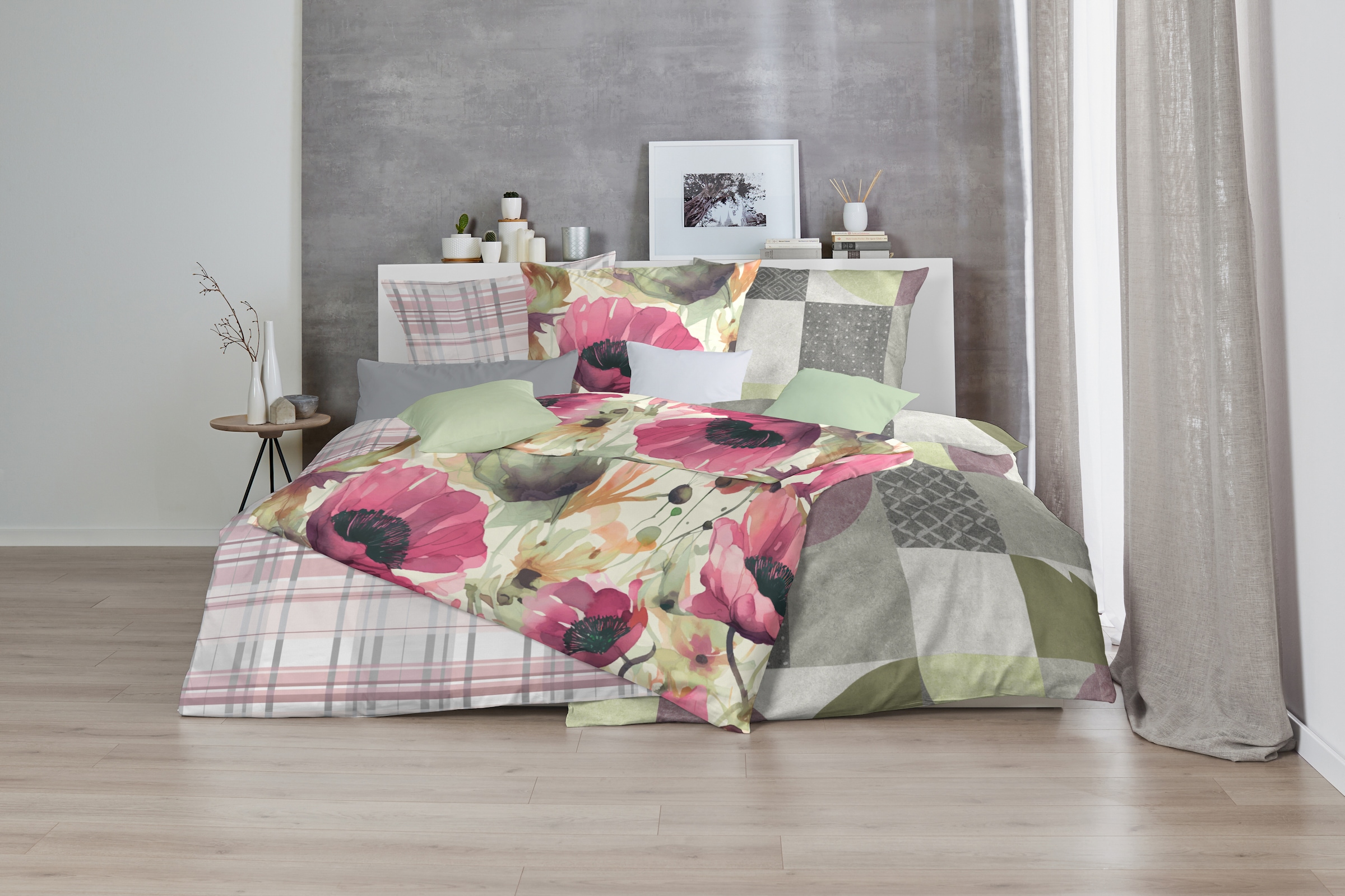 Primera Linge de lit »Feinbiber-Bettwäsche« 2 cuis doux comme du velours et naturellement en pur coton