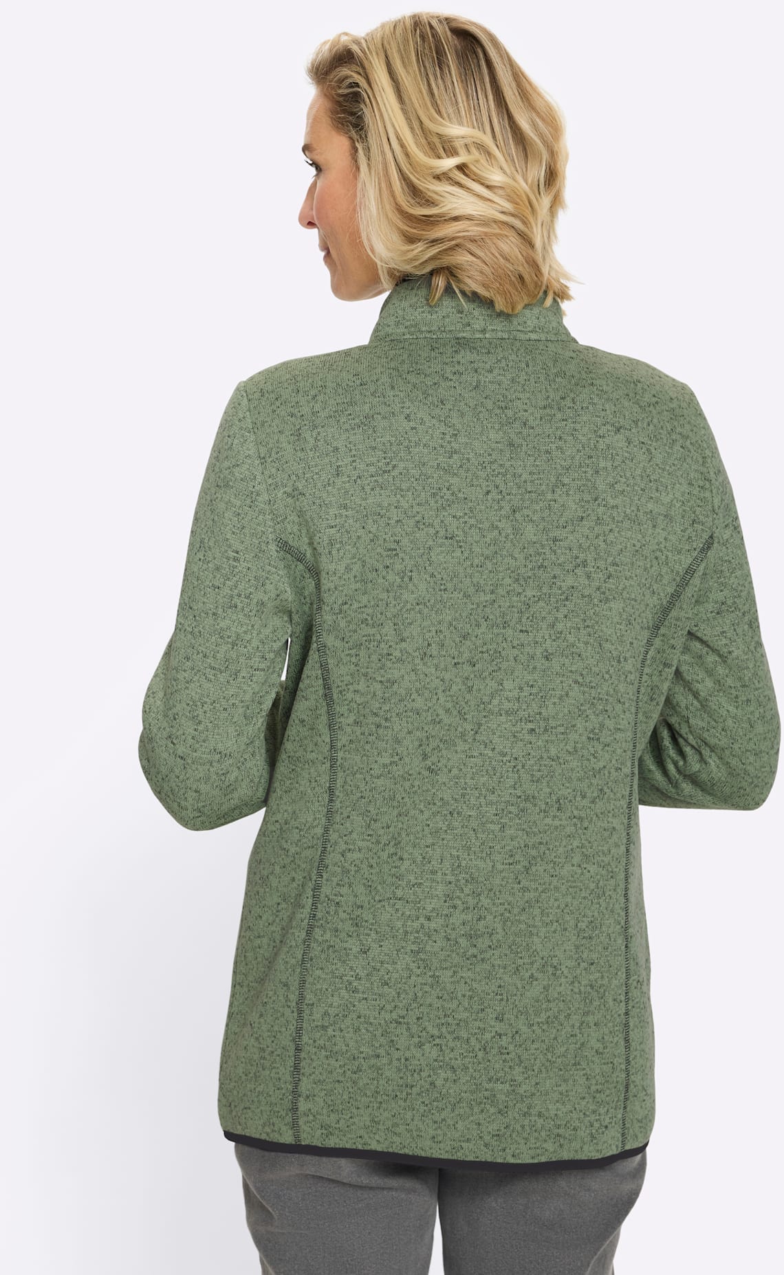 Classic Basics Veste en laine polaire sans capuche