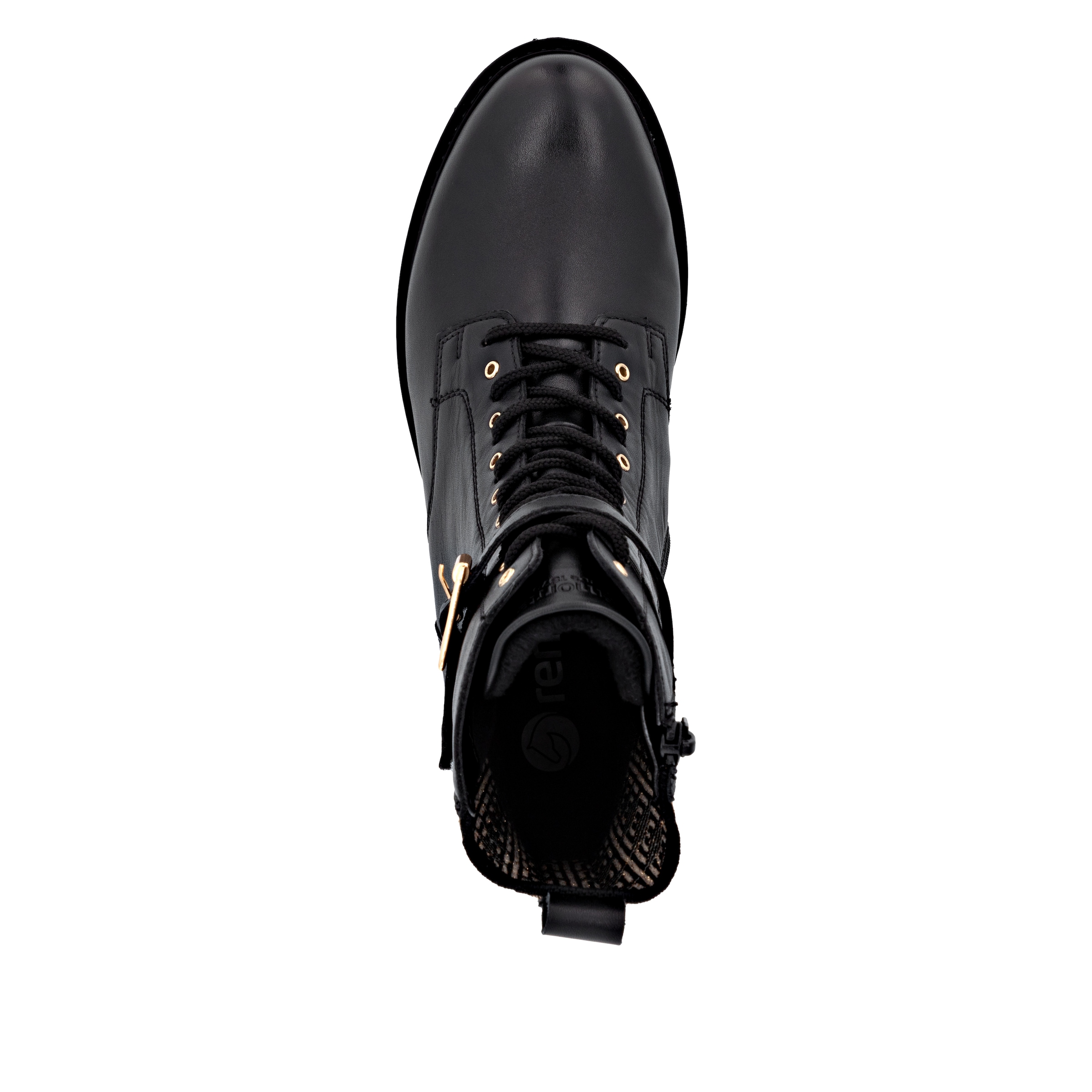 Remonte Schnürstiefelette  Schnürboots, Profilsohle, Blockabsatz, mit Innenreissverschluss