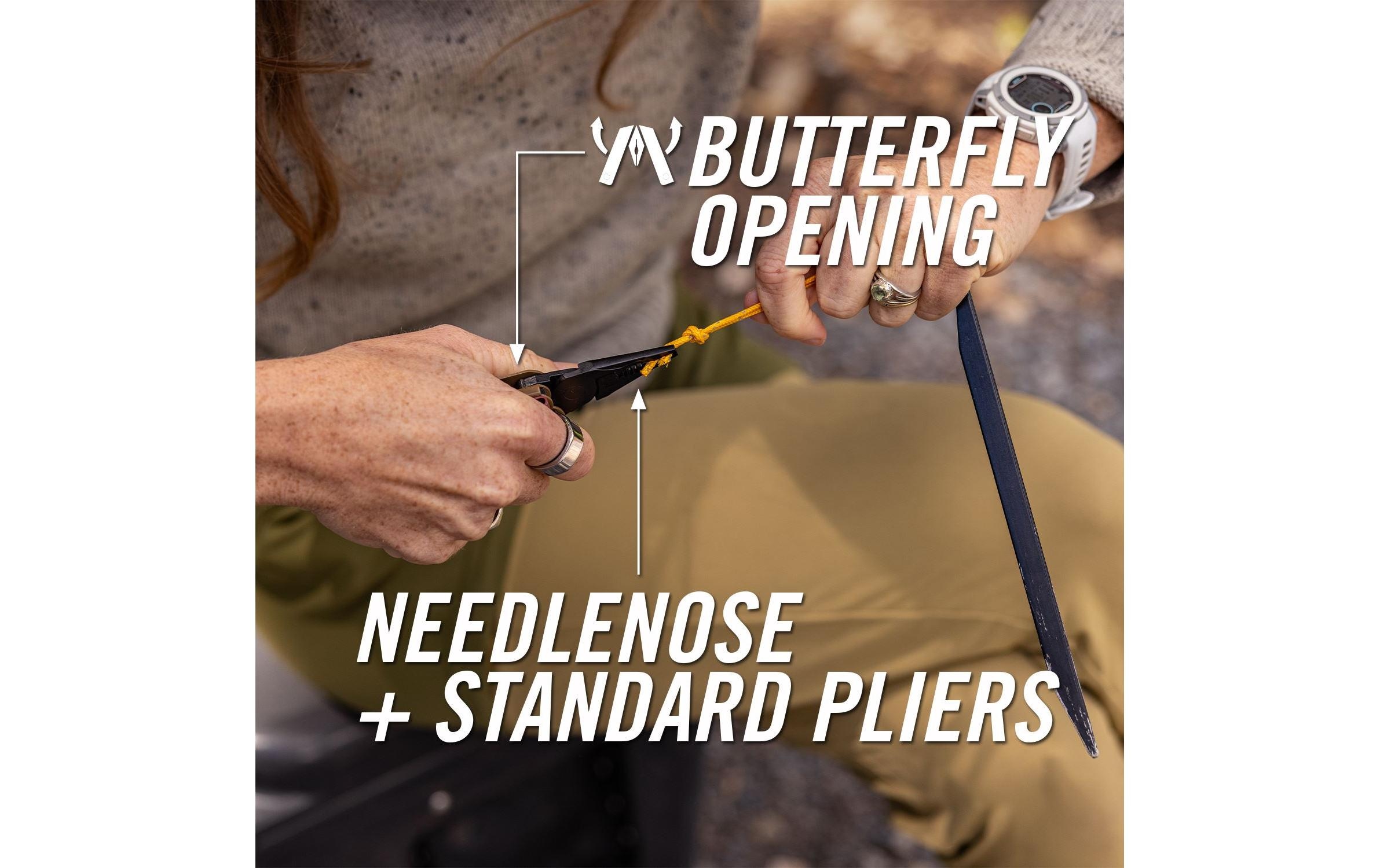 Gerber Outil multifonctionnel »Camping-Tool STAKEOUT SPARK 10 Funktionen, Coyote«