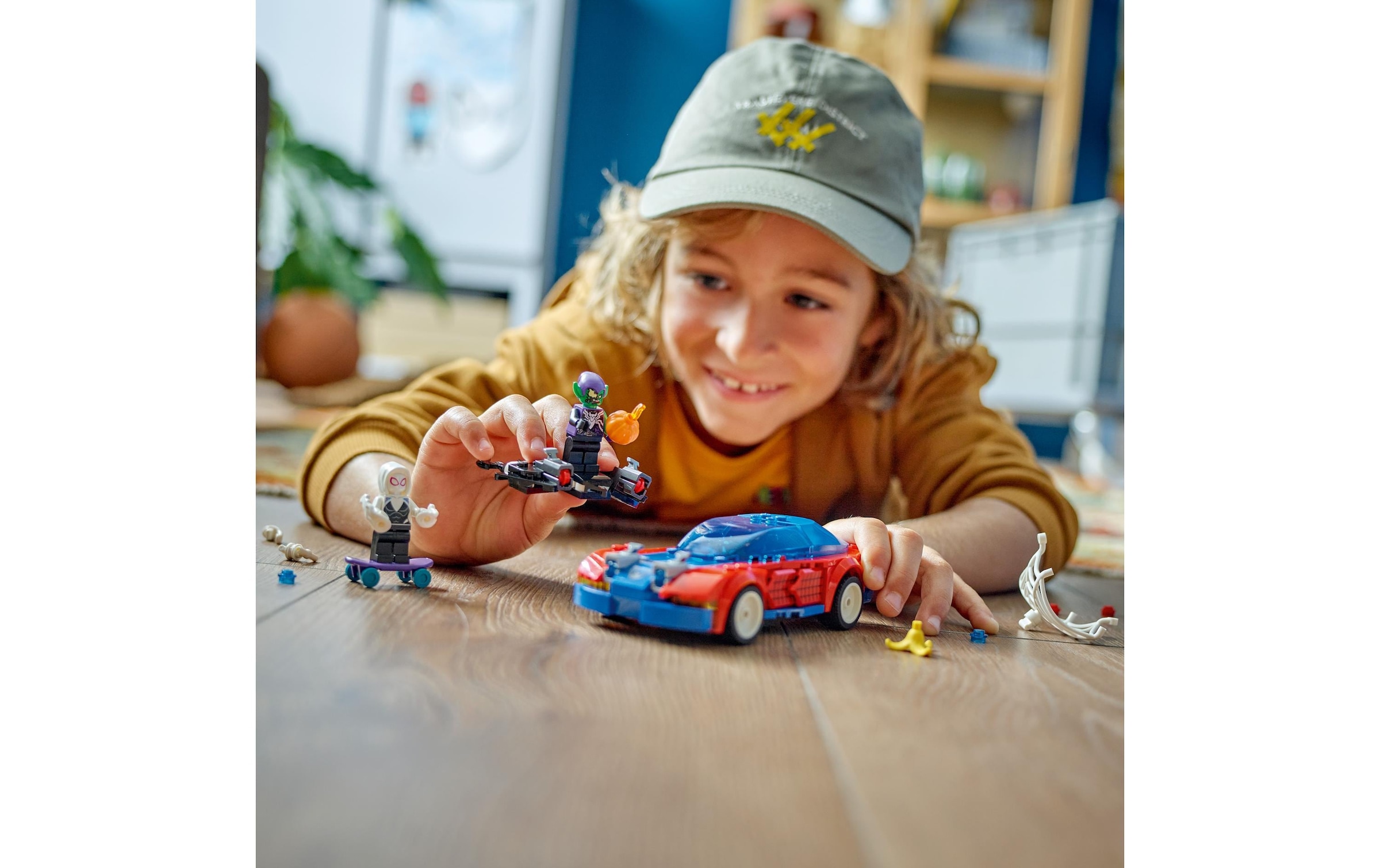 LEGO® Spielbausteine »Spider-Mans Rennauto & Venom Green Goblin 76279«