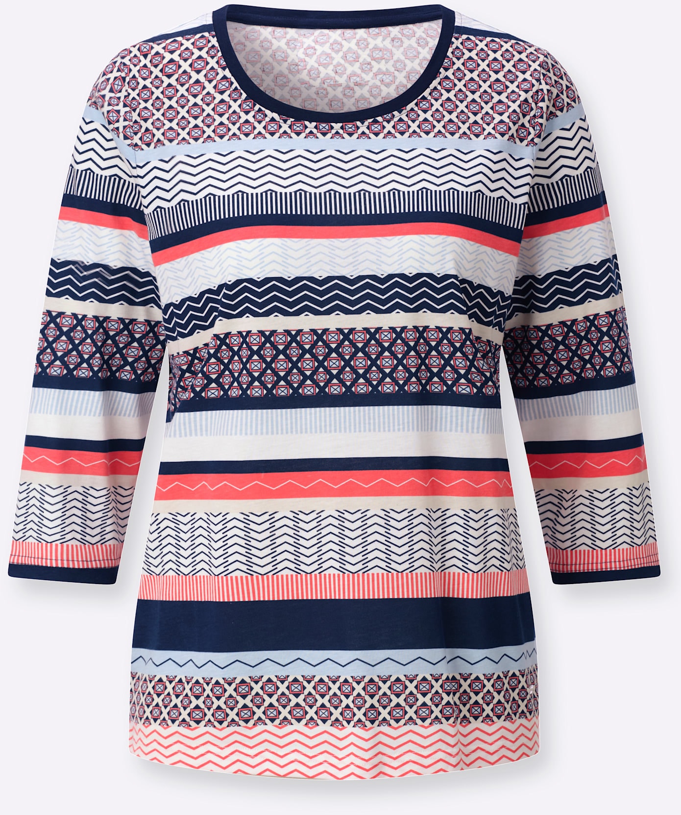 Casual Looks T-shirt imprimé »3/4-Arm-Shirt« 1 pièces