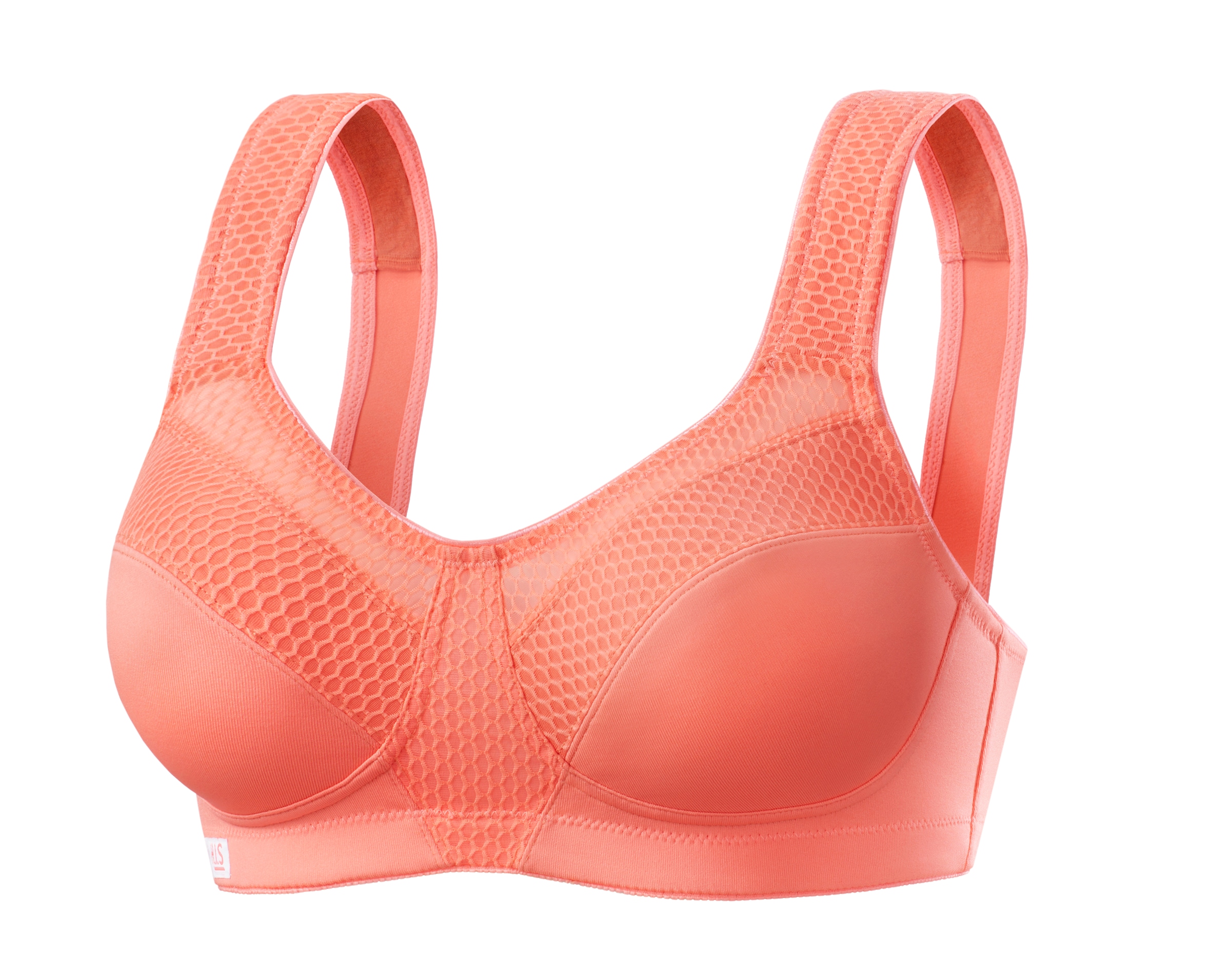 H.I.S Soutien-gorge de sport sans armatures en matière COOLMAX® à séchage rapide