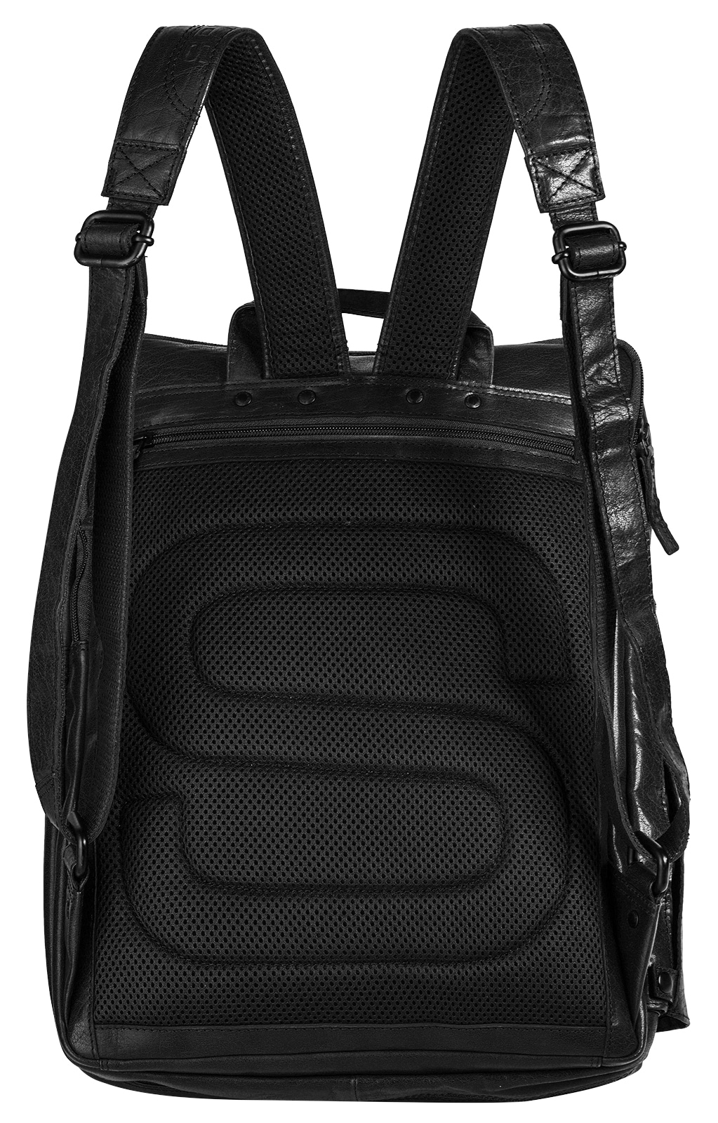 Spikes & Sparrow Laptoprucksack »SPIKES & SPARROW Herren, Damen echt Leder« echt Leder