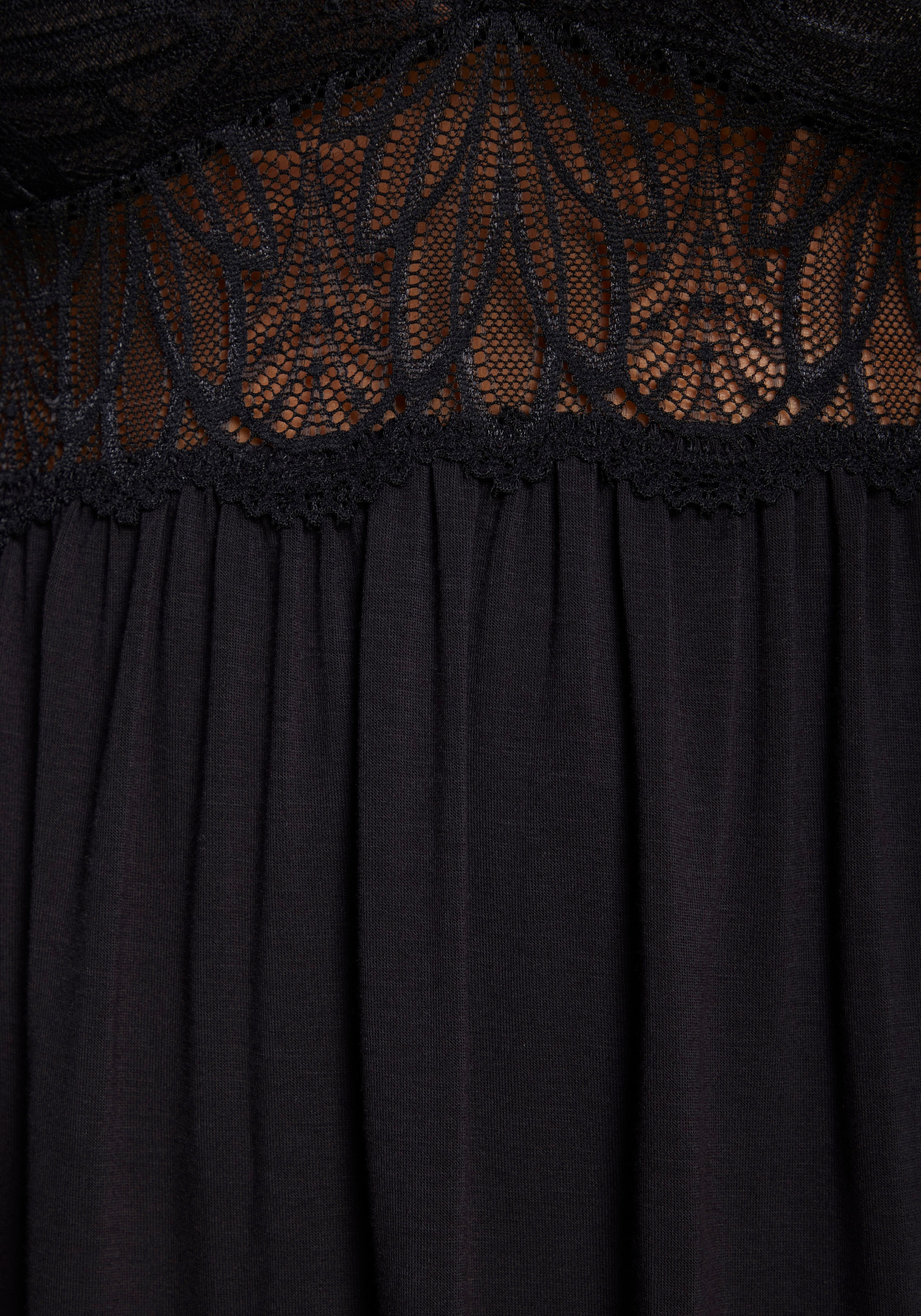 LASCANA Negligé Mit schönen Spitzendetails