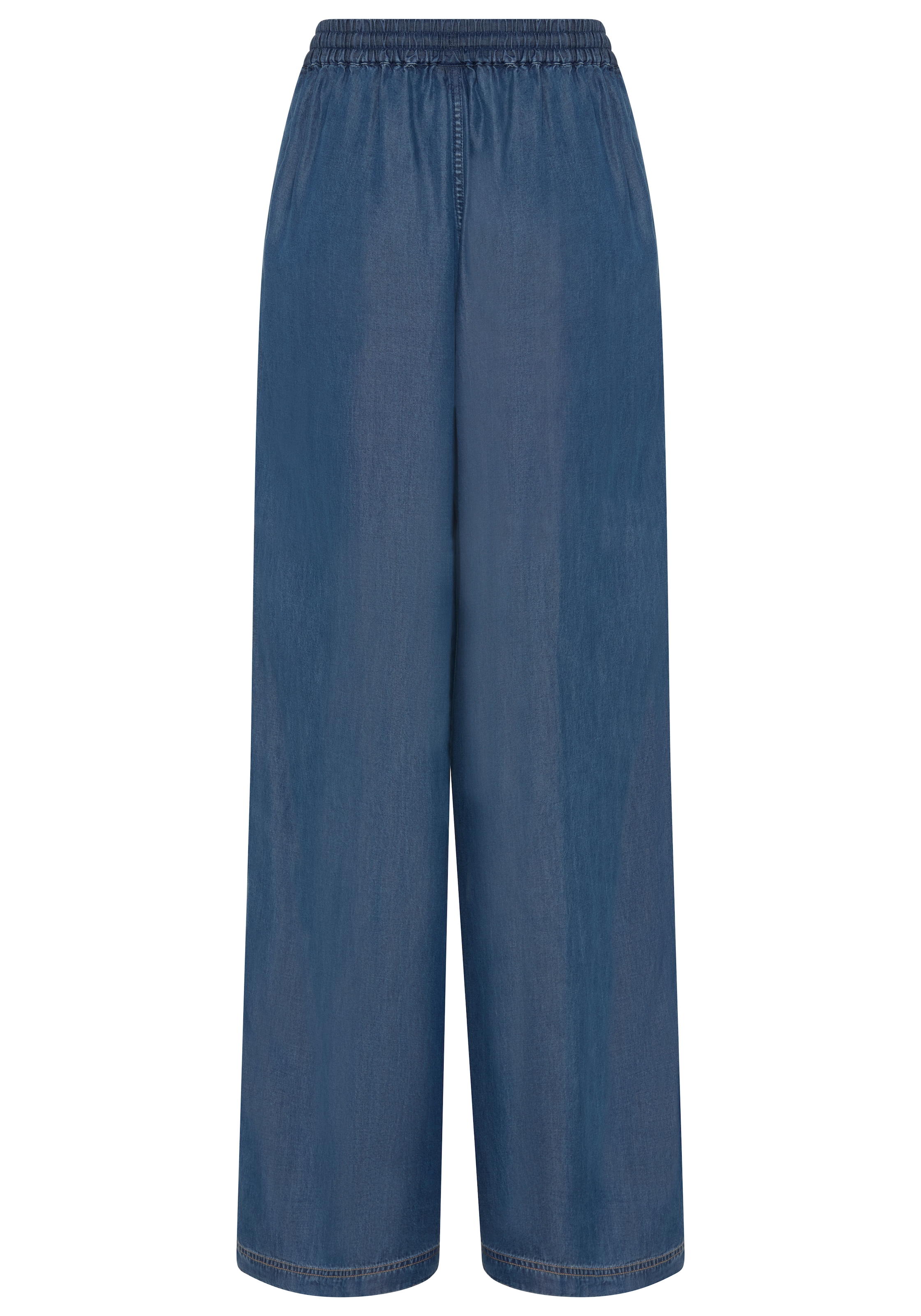 BOSS ORANGE Pantalon à enfiler »Tanella Premium Damenmode«  Wide Leg, Denim Look