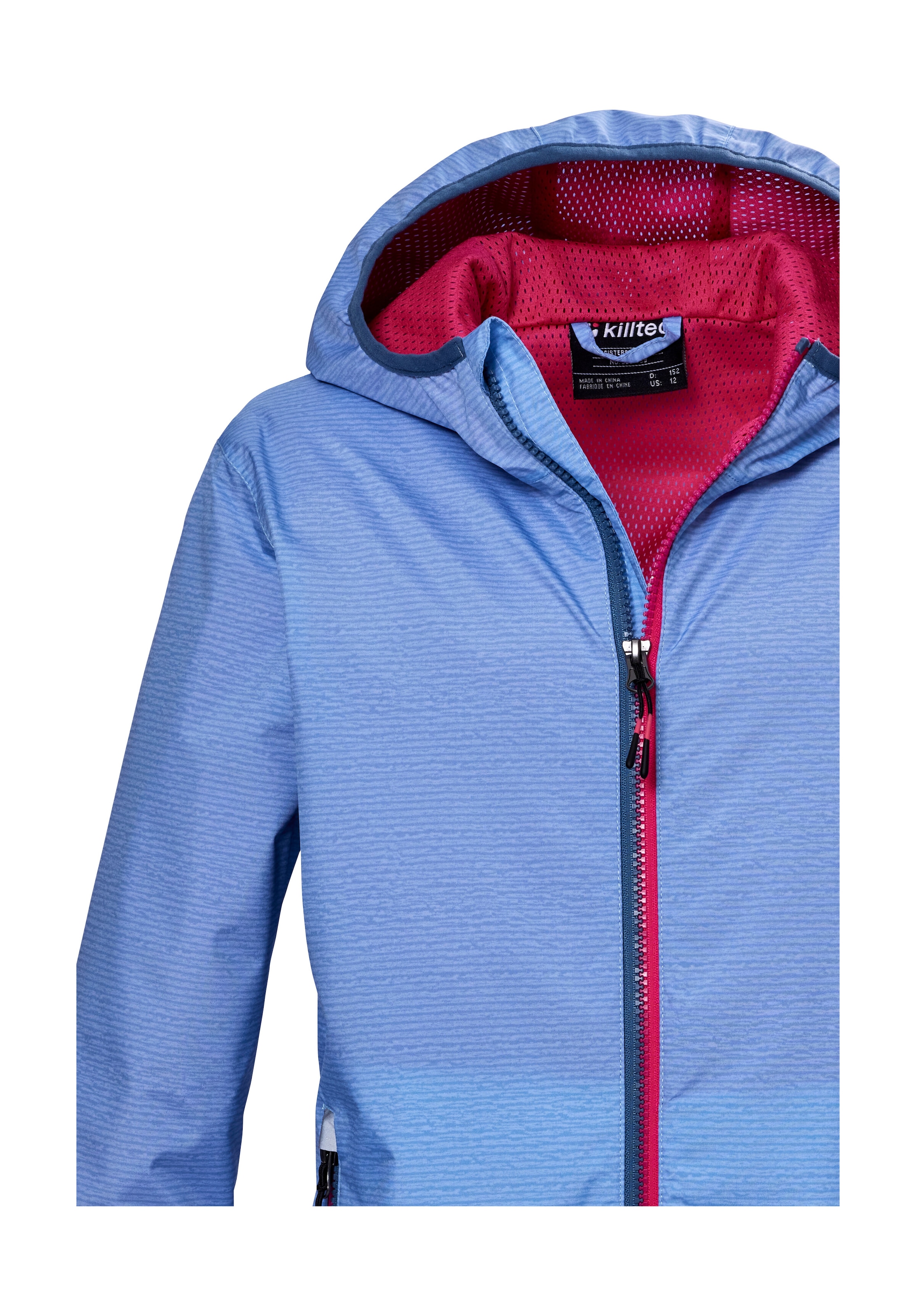 Killtec Veste fonctionnelle »KOS 138 GRLS JCKT« Kinderjacke: wasserdicht, reflektierend, elastisch