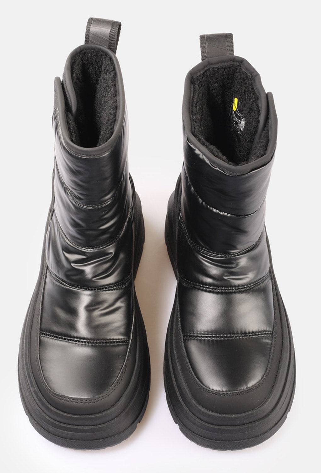 Buffalo Bottes d'hiver »OLYMPIA VELBOOT QUILT VEGAN«  Bottes de neige, bottines neige, bottes plateforme avec logo