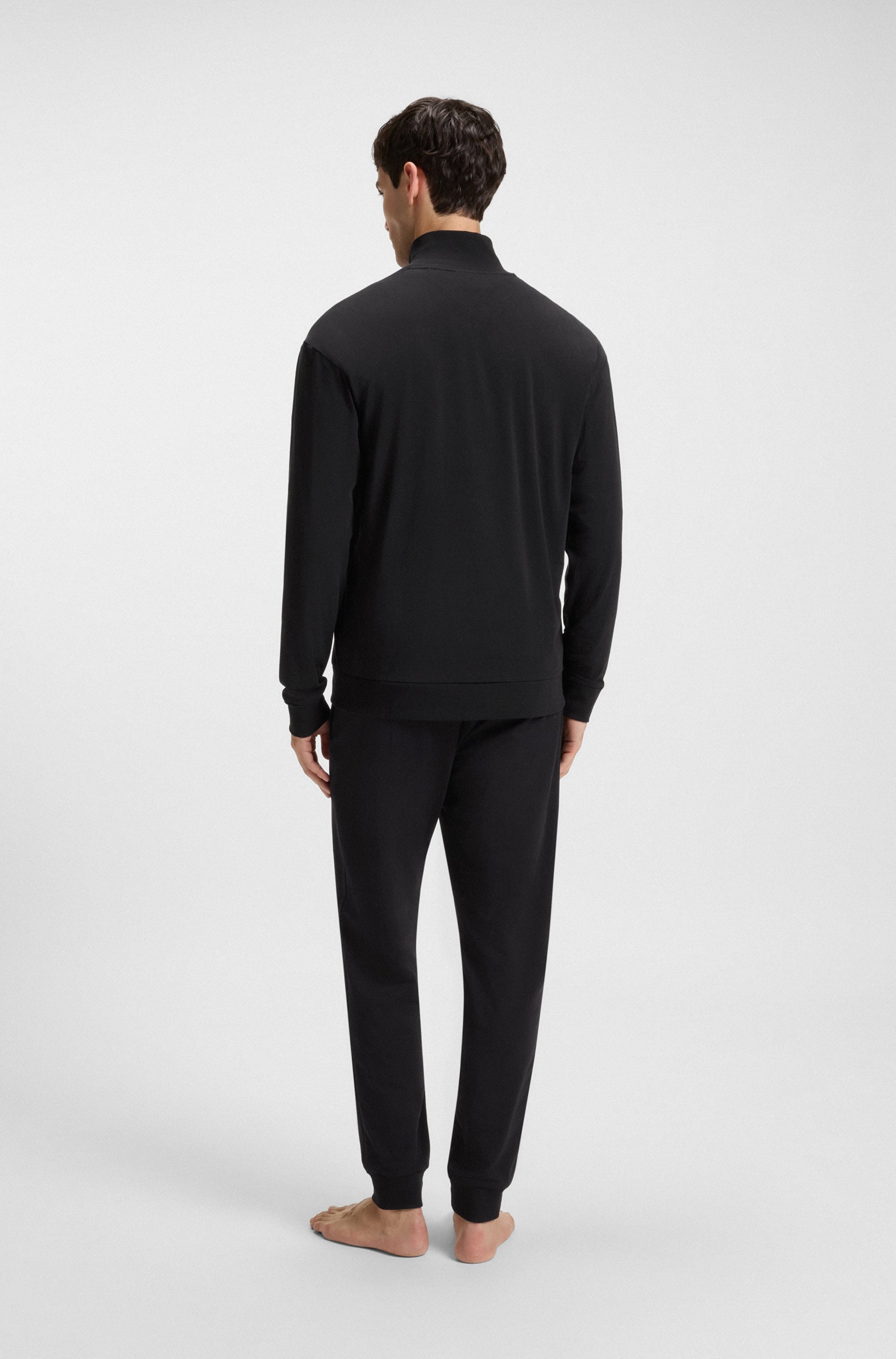 HUGO Underwear Sweatjacke »Laze Zip Jacket«, mit seitlichen Taschen
