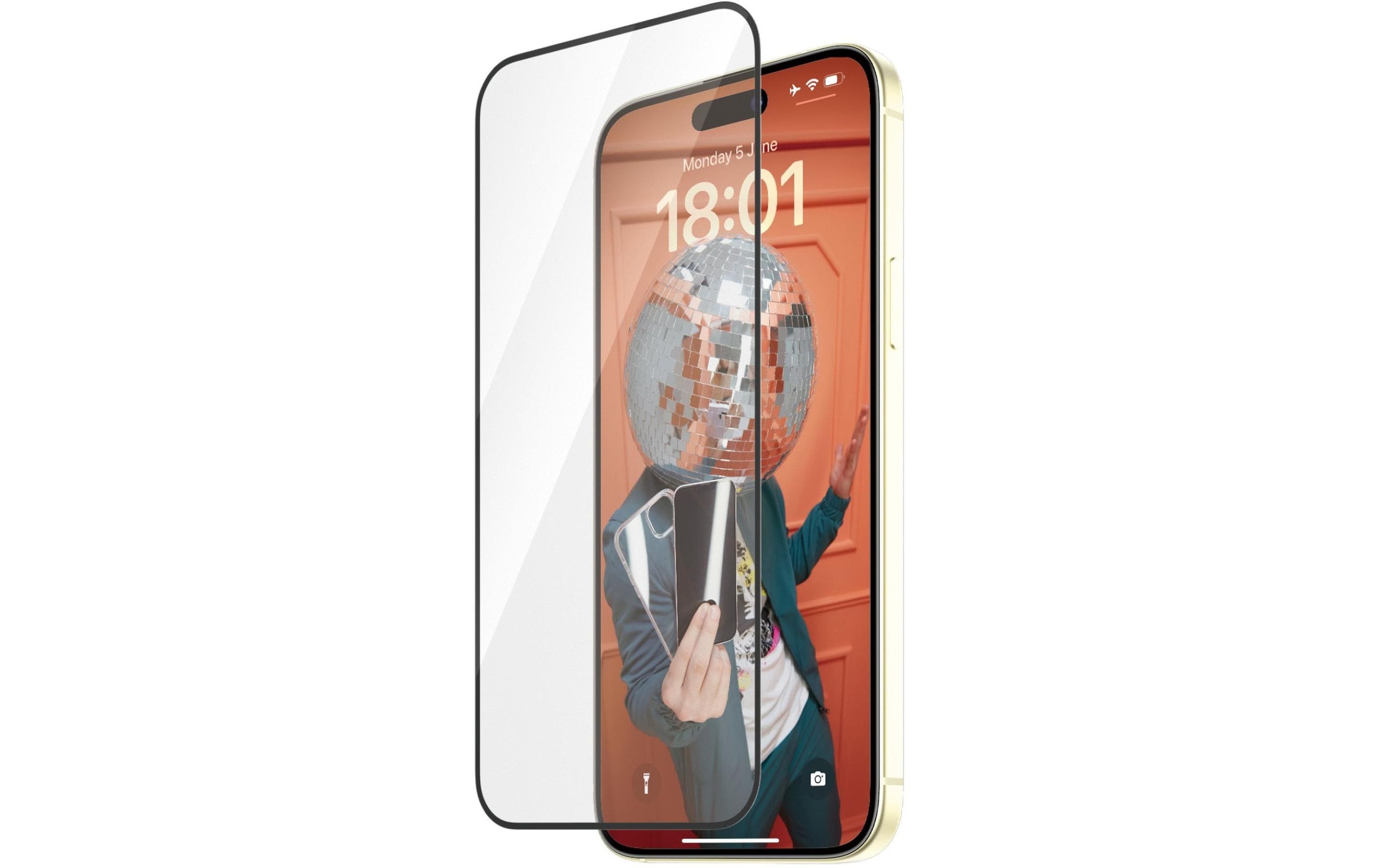 PanzerGlass Displayschutzglas »Refresh iPhone 15 Plus« für iPhone 15 Plus 1 Stk. tlg.