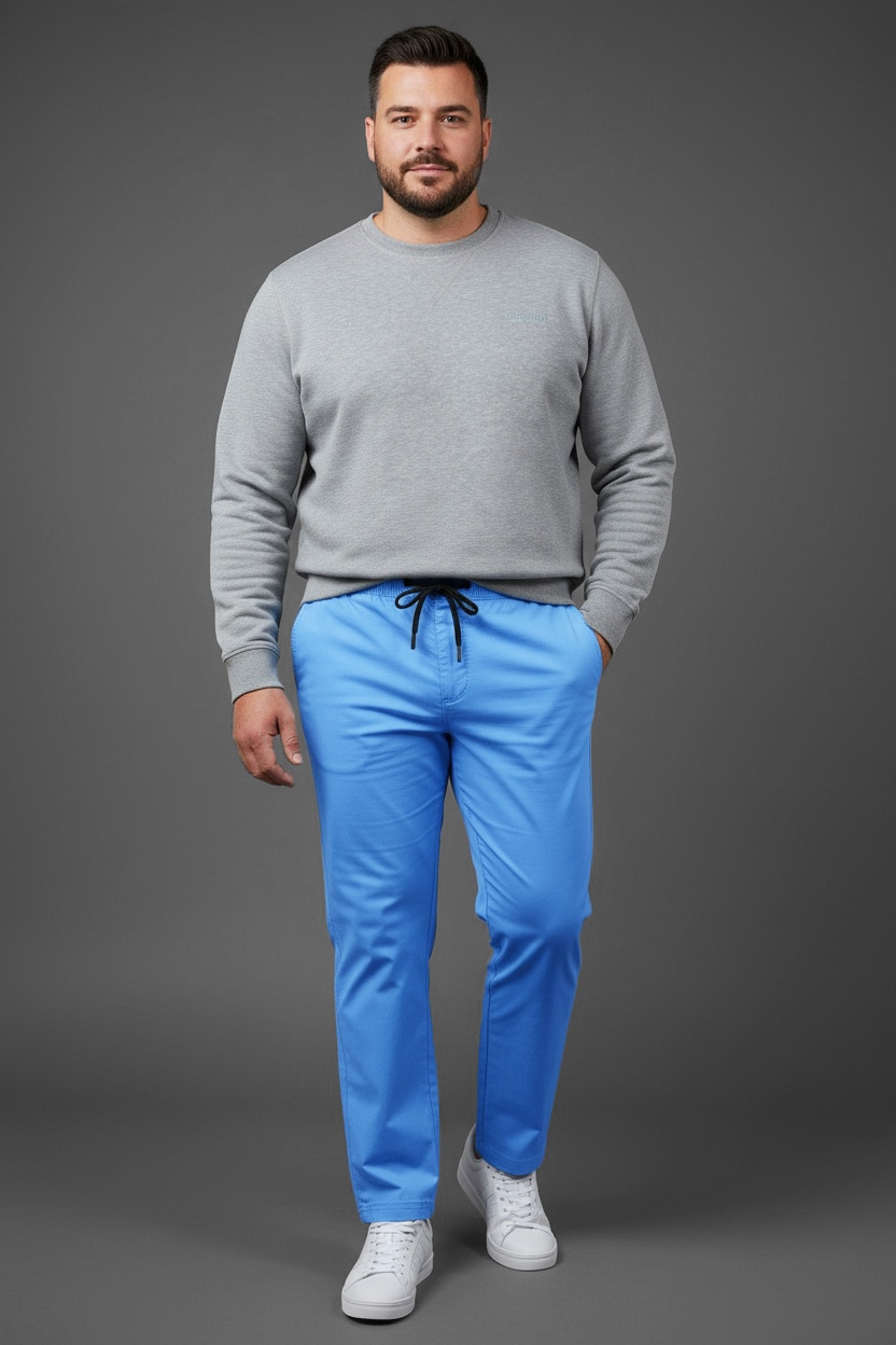 Man's World Pantalon à enfiler  perfekter Schnitt für Grosse Grössen