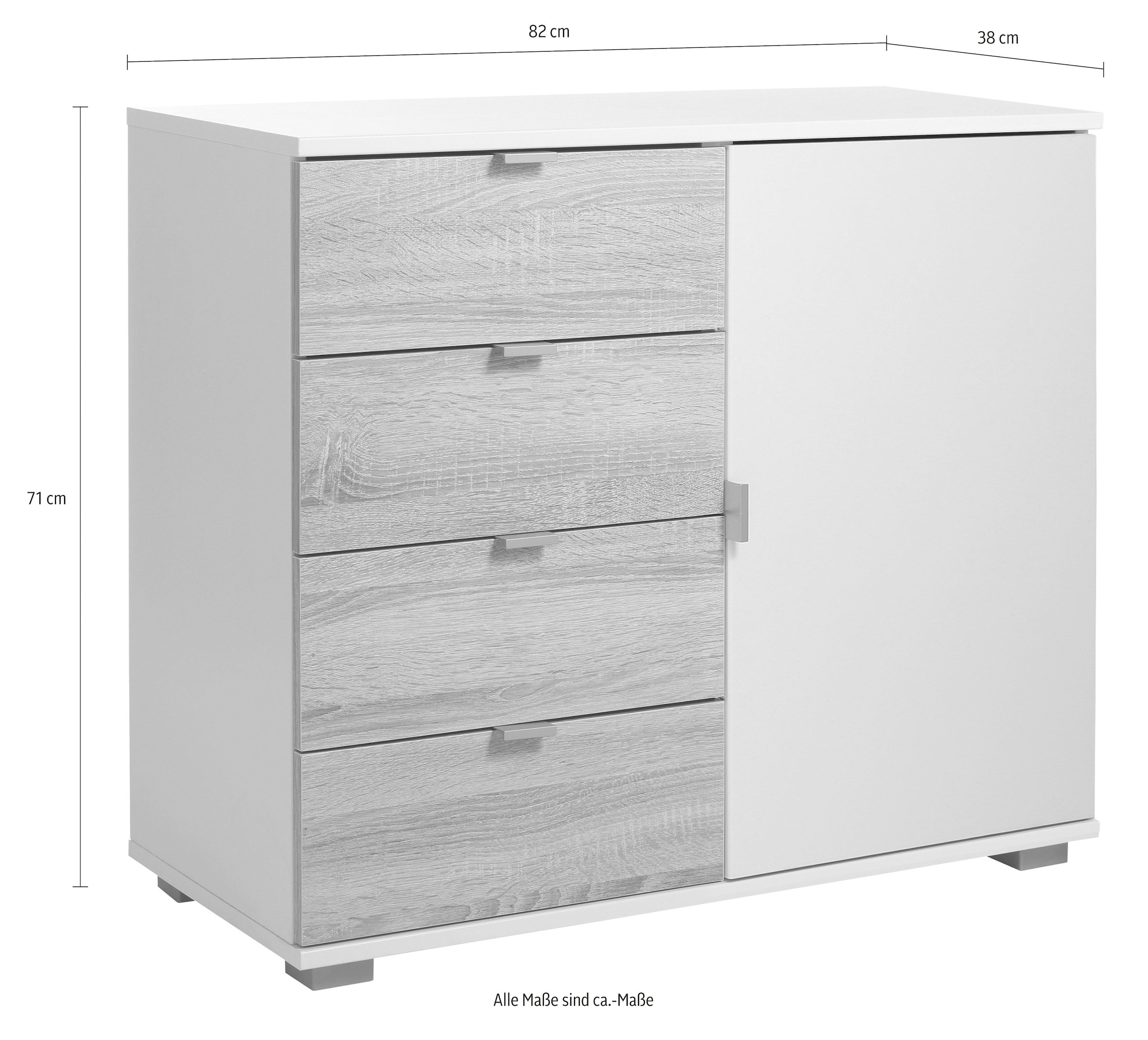 priess Sideboard Breite 82 cm
