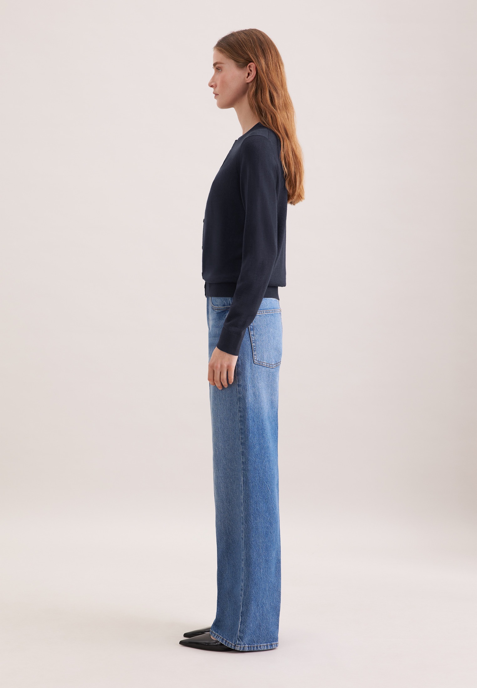 seidensticker Veste en tricot cardigan uni