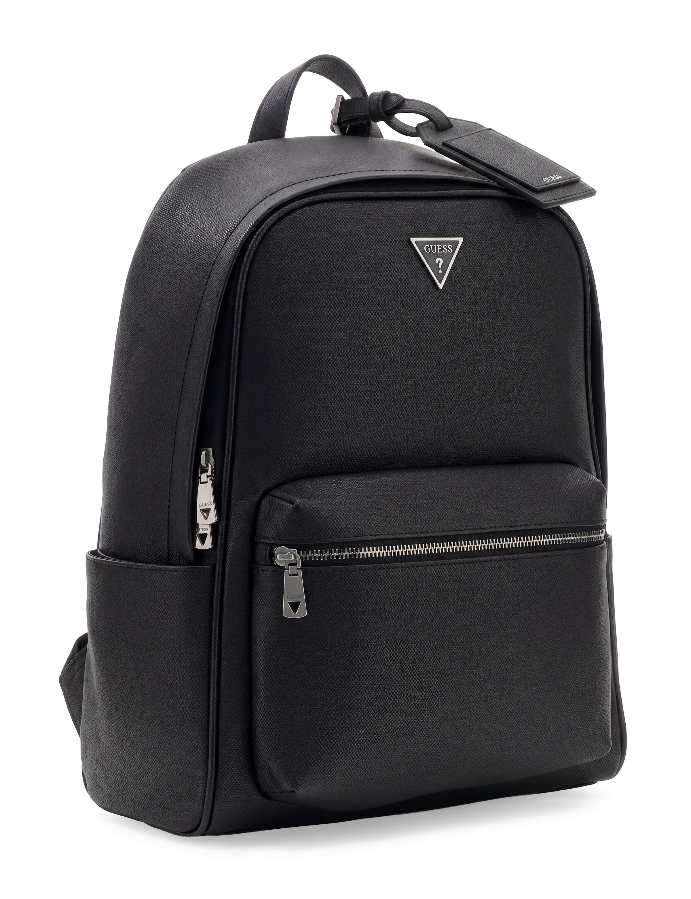 Guess Sac à dos »MILANO SQUARED BACKPACK« Cityrucksack, Freizeitrucksack mit praktischem Aussenfach
