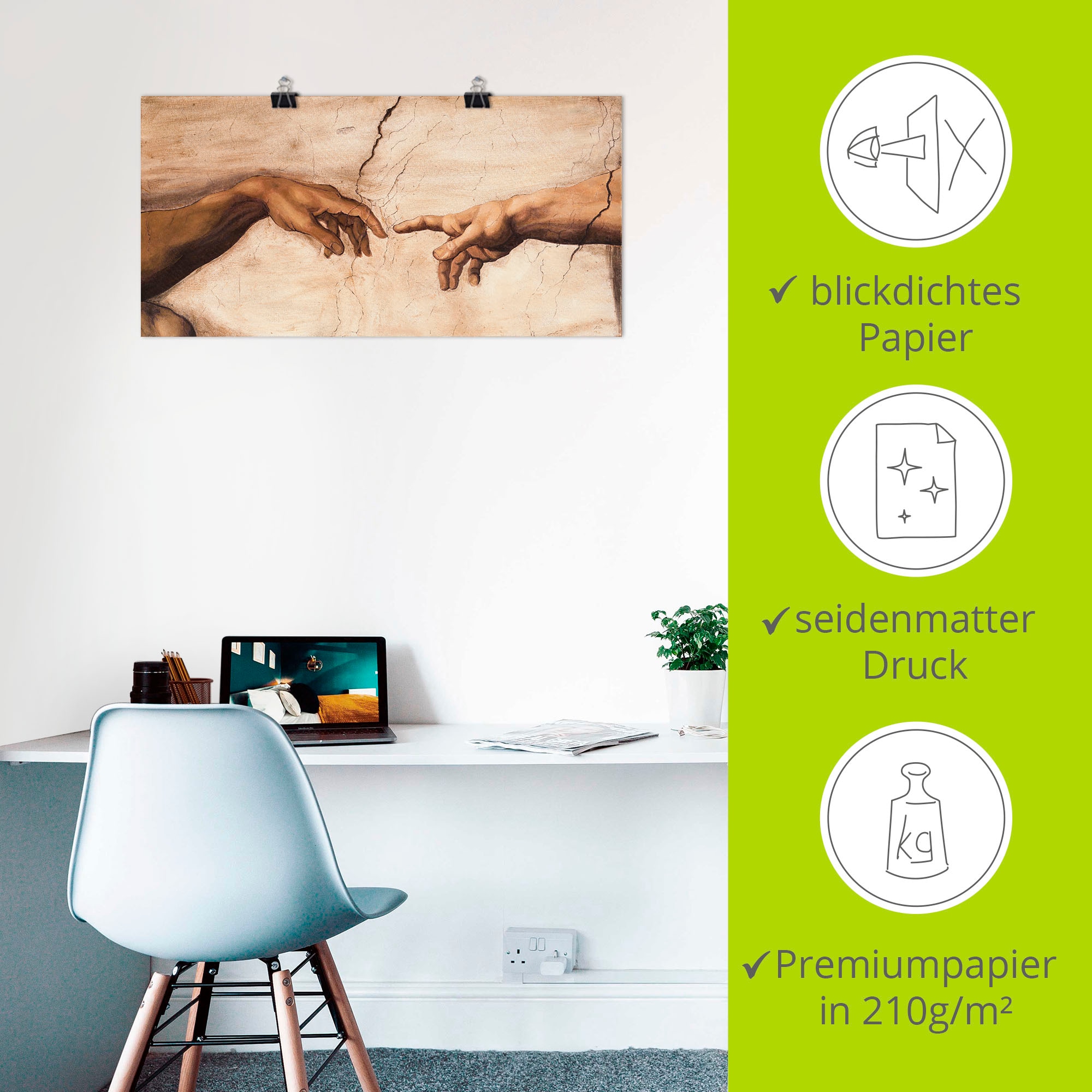 Artland Wandbild »Hände« Religion 1 Stk. tlg. als Alubild, Outdoorbild, Leinwandbild, Poster, Wandaufkleber