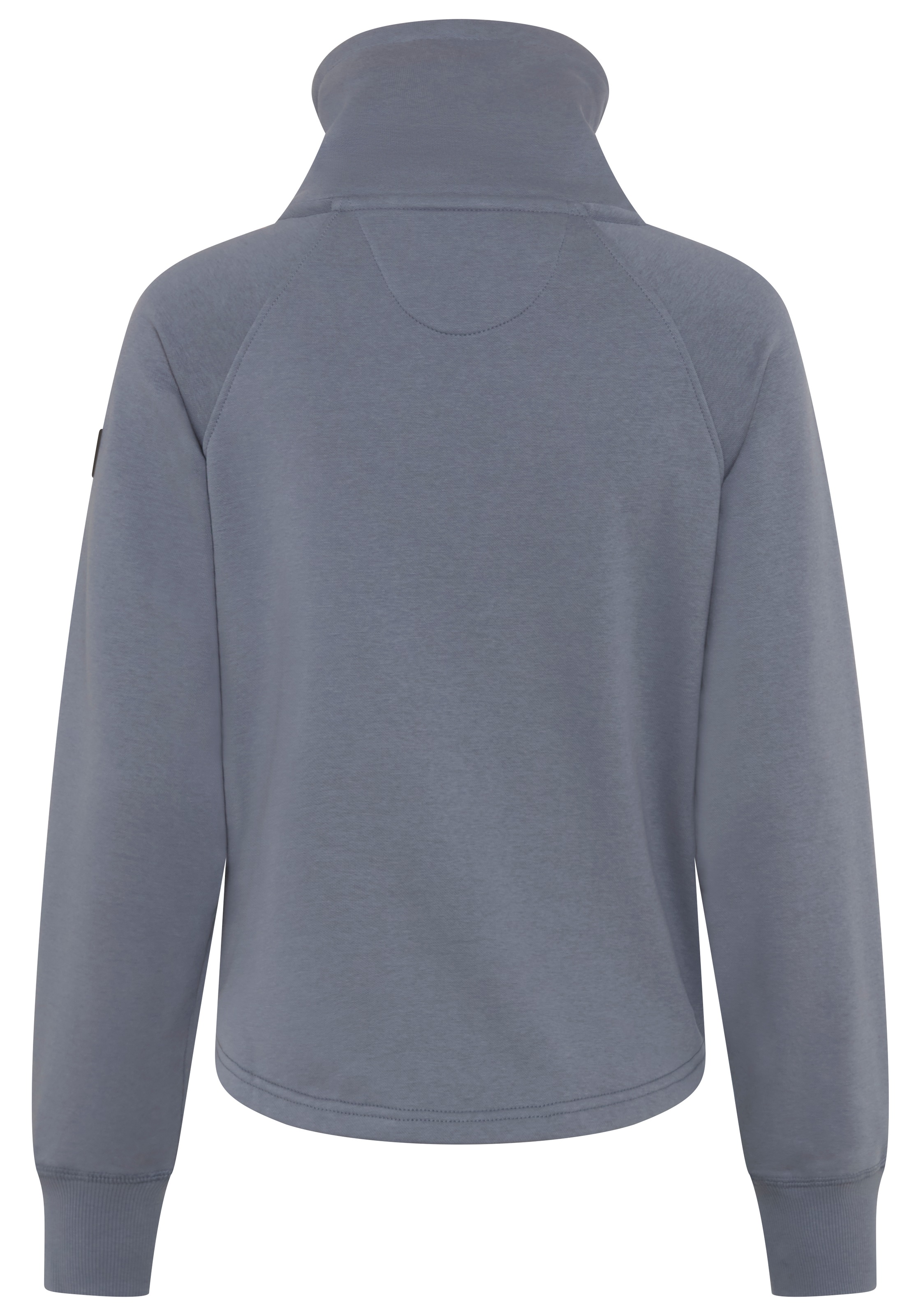 KangaROOS Sweatshirt , mit hohem Schalkragen, hüftlange Form, Langarm, auch in grossen Grössen
